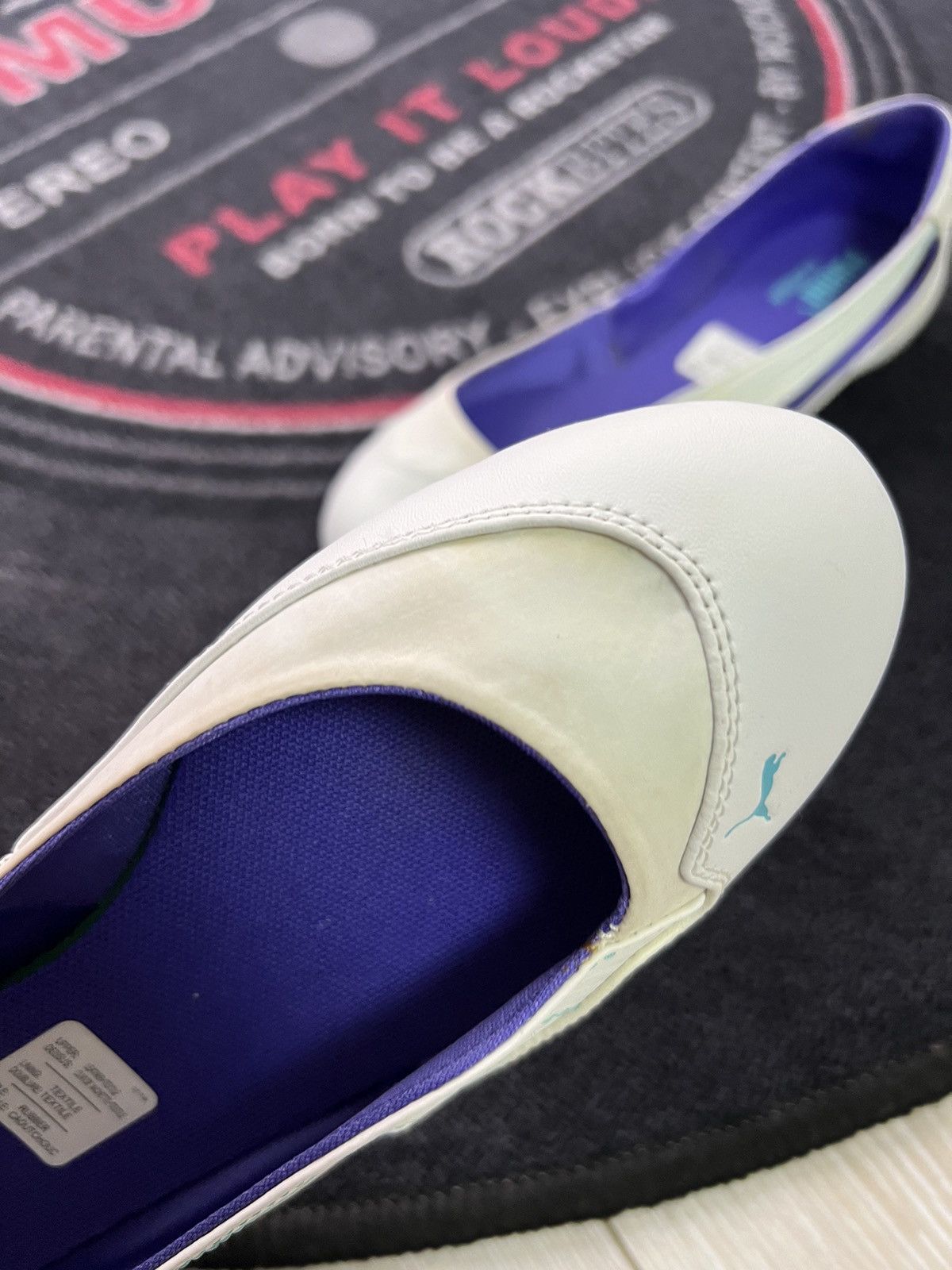Puma × Vintage Vintage Puma Futuristic Y2K Ballet Flat Shoes Size US 8 / IT 38 - 8 Thumbnail