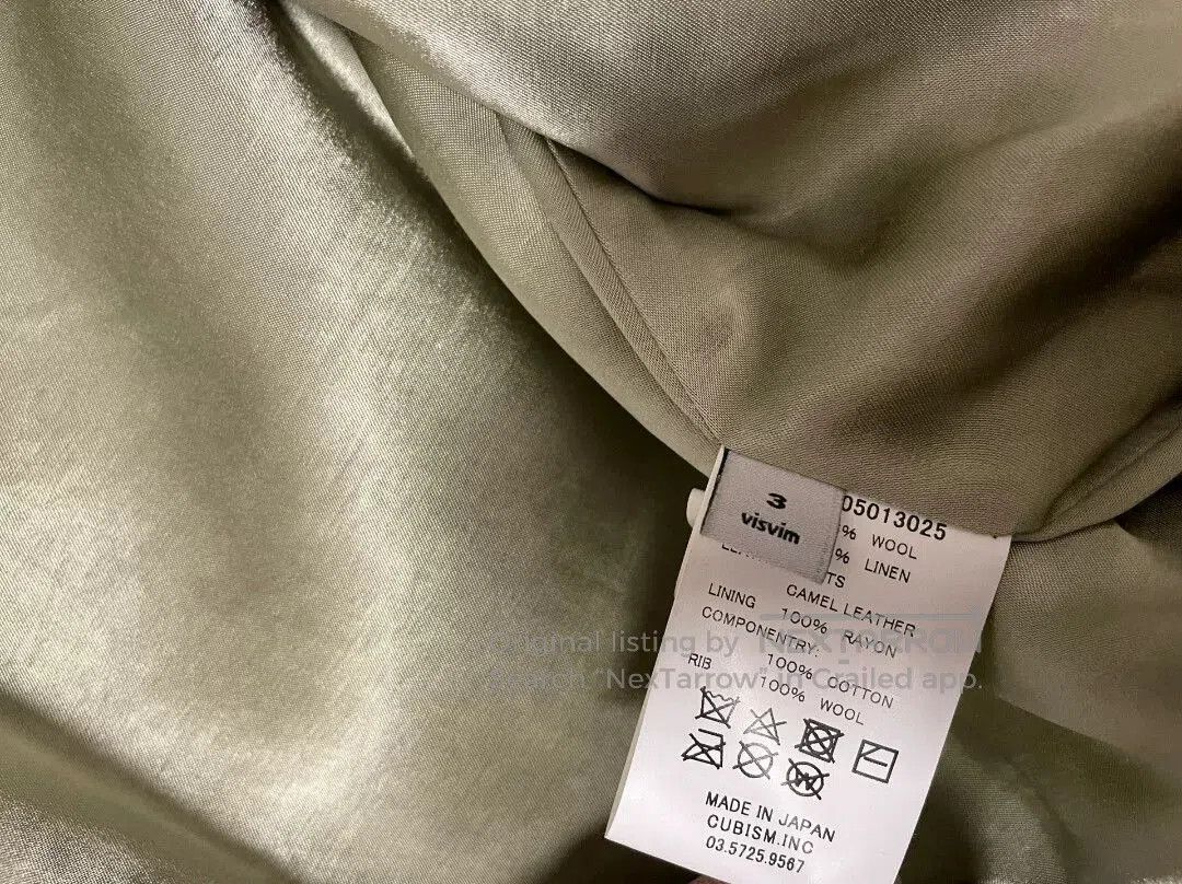 Visvim visvim baseball jacket with natural leather sleeves. Size US M / EU 48-50 / 2 - 5 Thumbnail