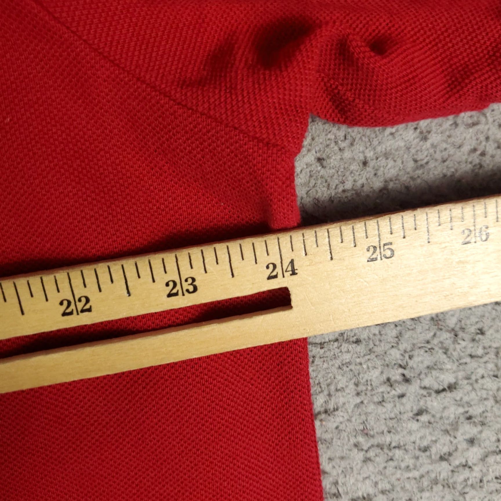 Lacoste Lacoste Polo Shirt Mens Size L Red Big Logo Short Sleeve Adult Regular Fit Polo Shirt Size US L / EU 52-54 / 3 - 6 Thumbnail