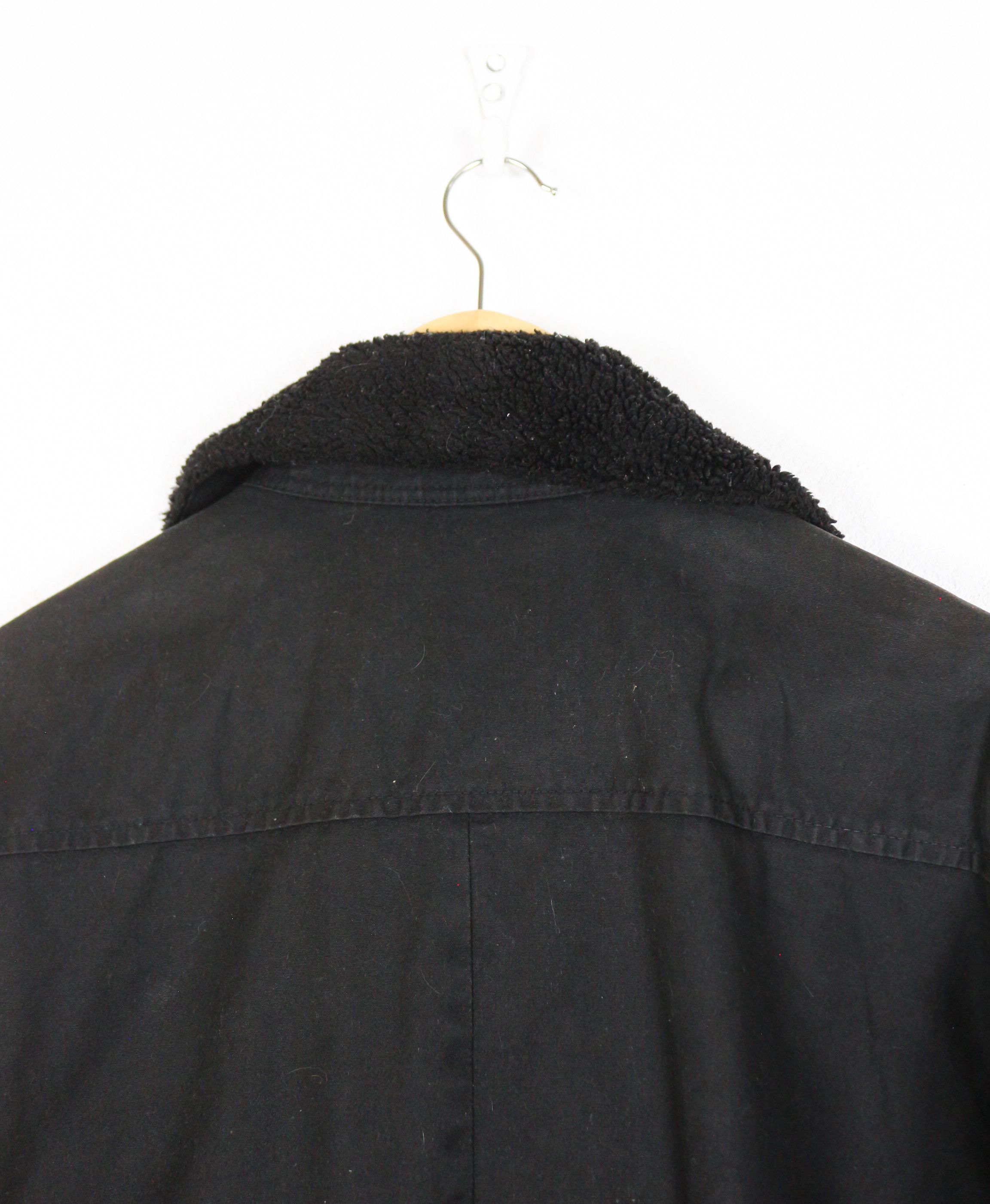 Allsaints Allsaints Lennox Sherpa Bicker Jacket Bomber Washed Black Size US M / EU 48-50 / 2 - 8 Thumbnail