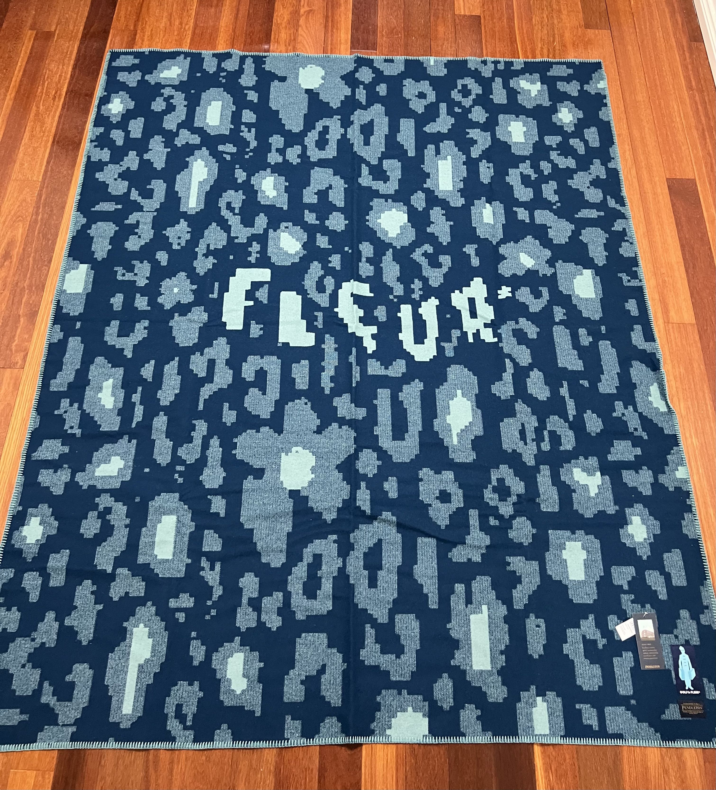 Golf le Fleur 💚 Golf Le Fleur x Pendleton Fleur Camo Jacquard Blanket NEW Size ONE SIZE - 11 Thumbnail