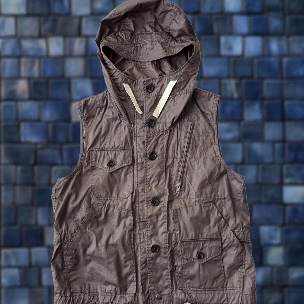 Engineered Garments ENGINEERED GARMENTS VEST MEN SIZE S GREEN NYLON USED Size US S / EU 44-46 / 1 - 1 Thumbnail