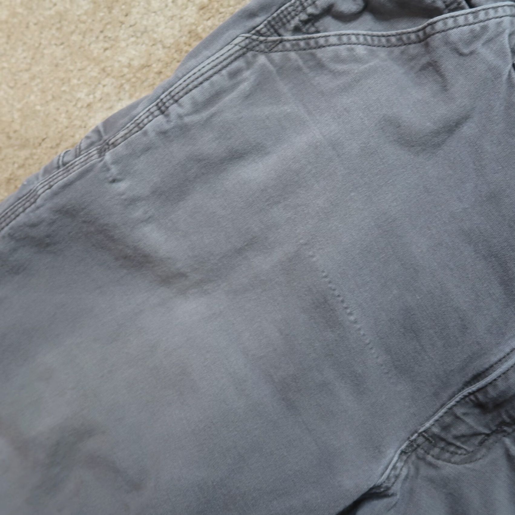 Carhartt VINTAGE Carhartt Relaxed Fit Pants Mens 38x34 Gray Distressed Workwear Straight Leg Size US 38 / EU 54 - 3 Thumbnail