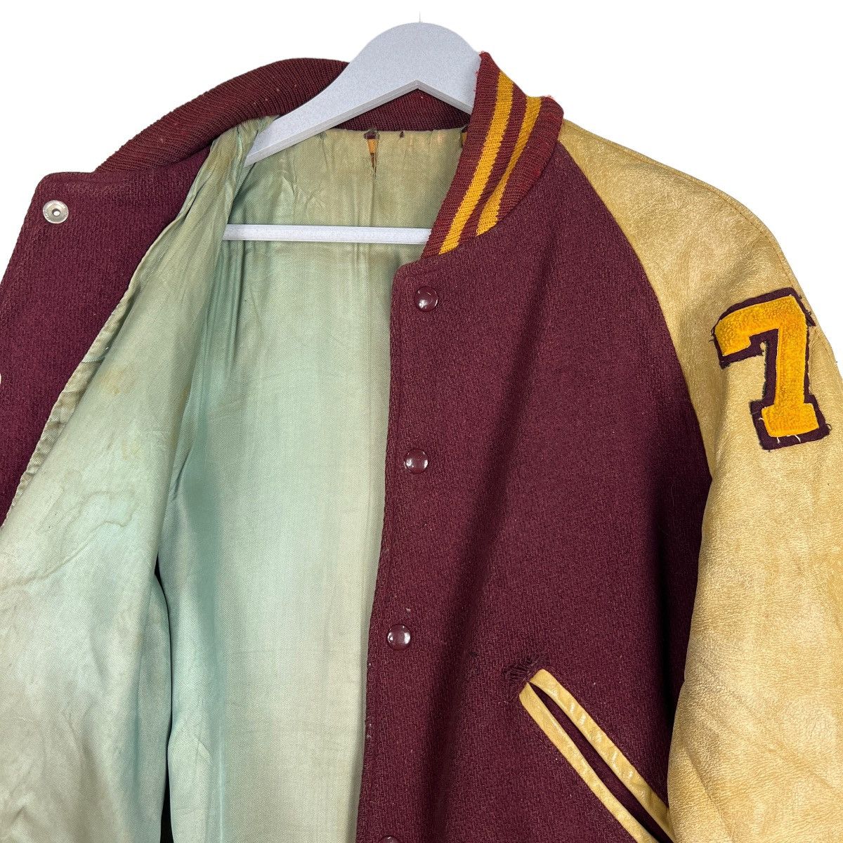 Other 🔥 50s VINTAGE VARSITY STADIUM JACKET Size US M / EU 48-50 / 2 - 10 Thumbnail