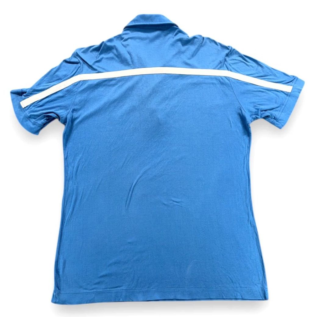 Fila VINTAGE Fila Polo Shirt Mens M Blue 80s Tennis WCT Italy Embroidered Logo Stripe Shirt Size US M / EU 48-50 / 2 - 3 Thumbnail
