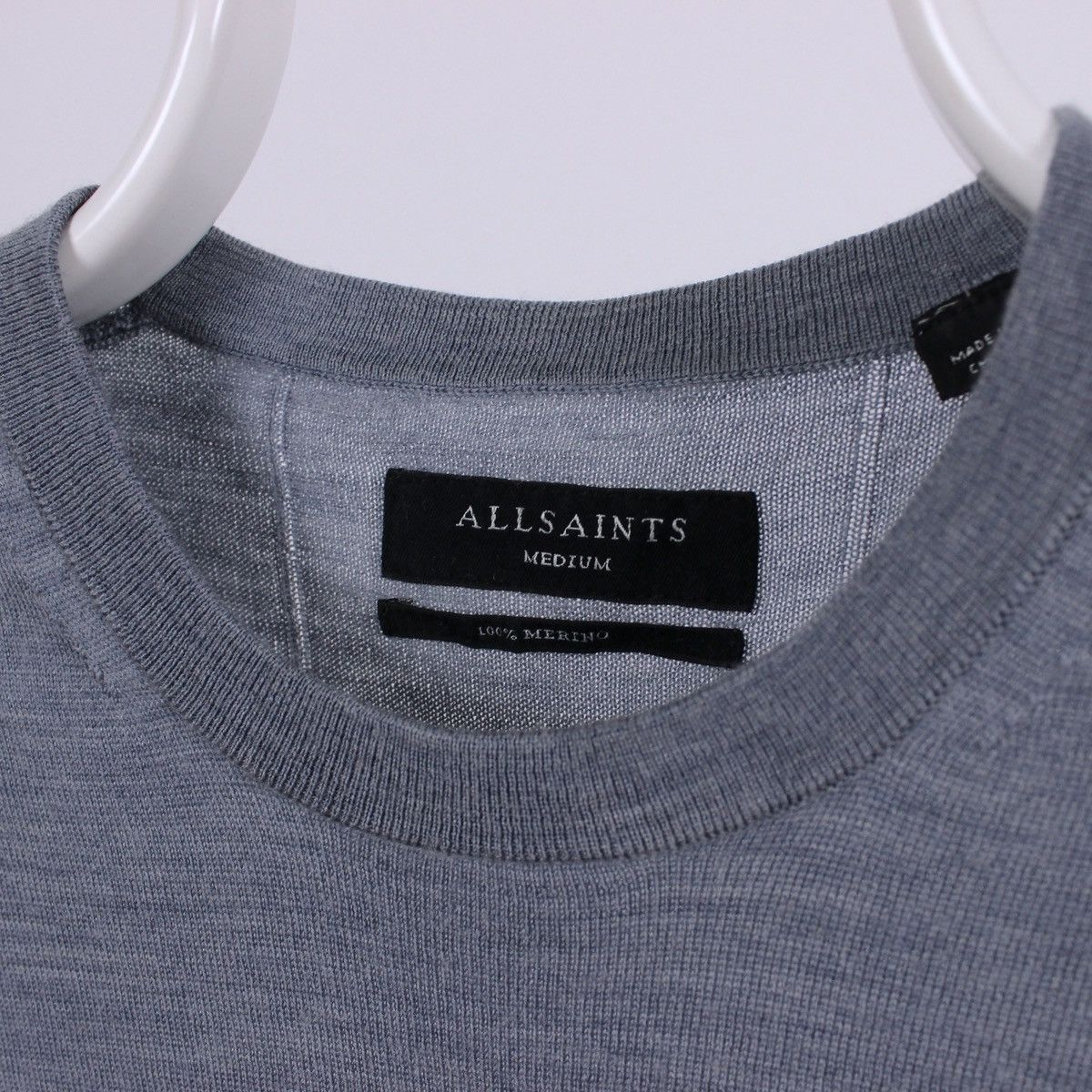 Allsaints AllSaints Long Sleeve Crew Merino Wool Jumper Size US M / EU 48-50 / 2 - 3 Thumbnail