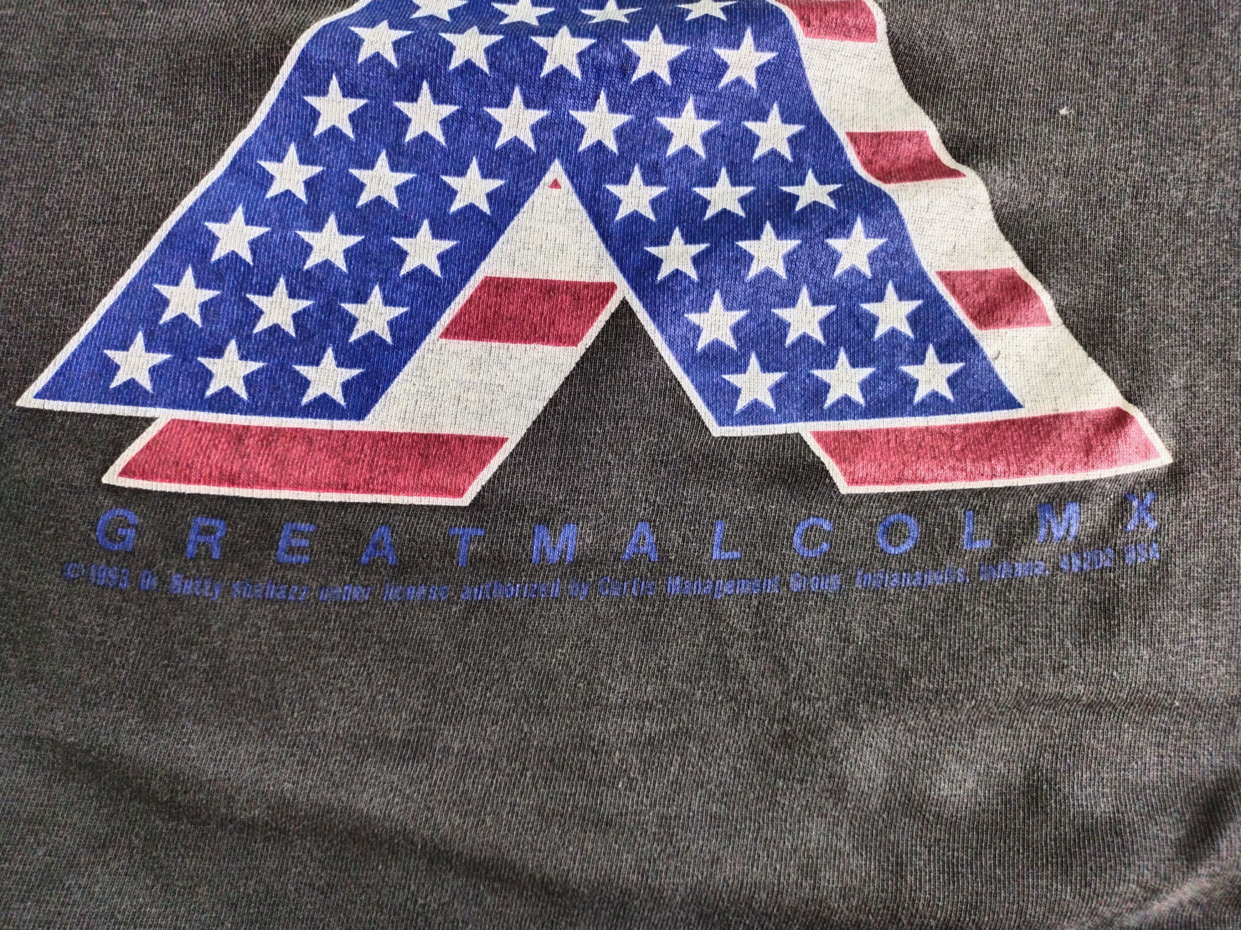 Vintage Vintage 93's Malcolm X Great Malcolm X Sweatshirt Size US M / EU 48-50 / 2 - 9 Thumbnail