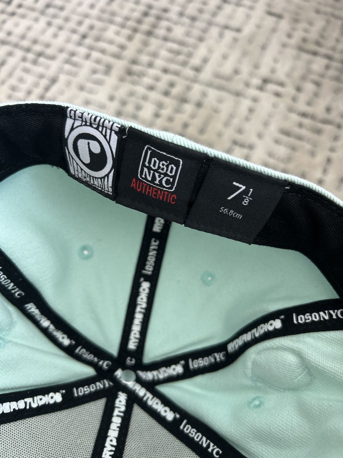 Ryder Studios RYDER STUDIOS x LOSO - LA Bones Demon Fitted 7 1/8 Size ONE SIZE - 2 Thumbnail