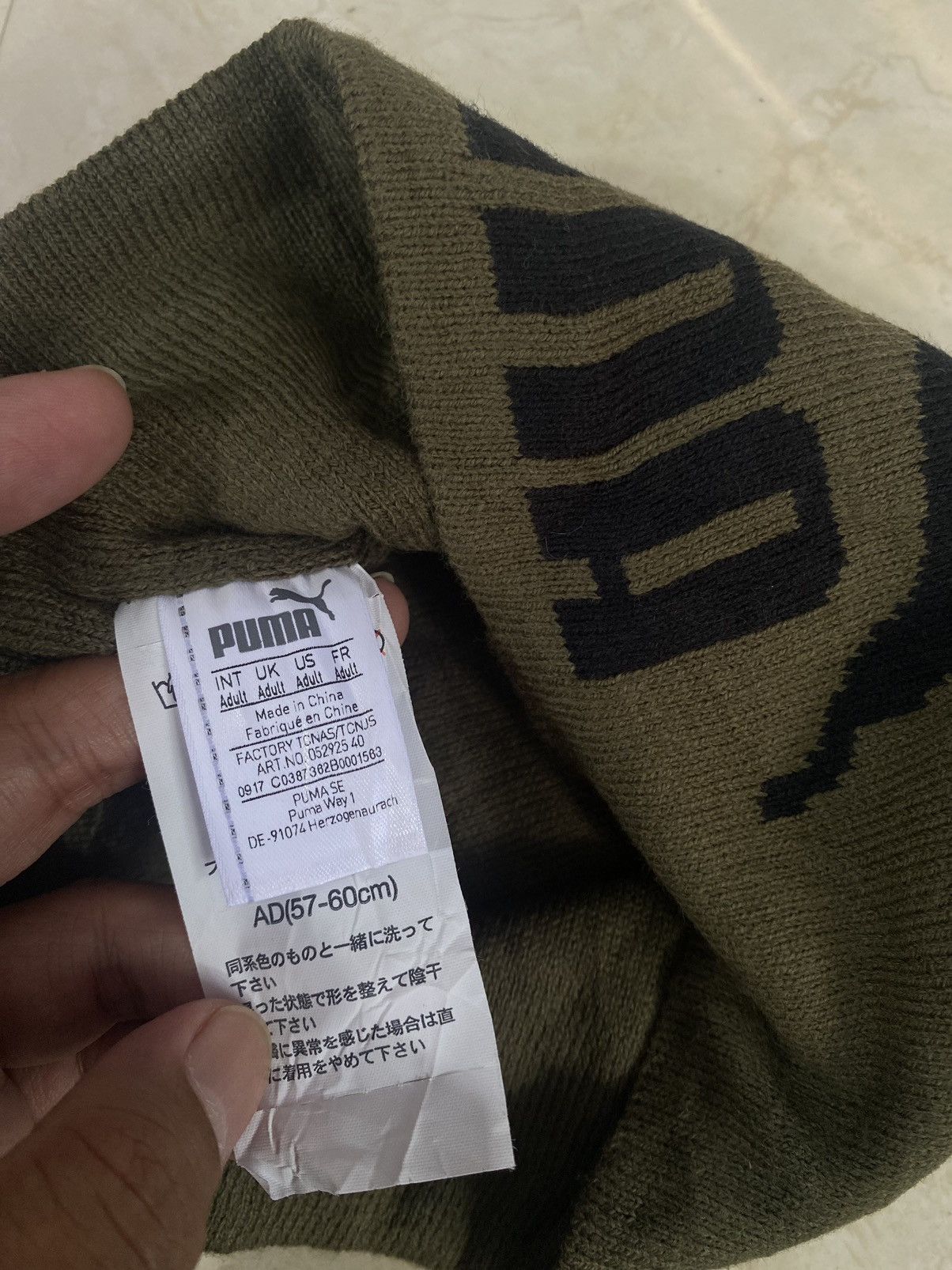 Puma 💥VINTAGE PUMA outdoor snowcap beanie Size ONE SIZE - 3 Thumbnail
