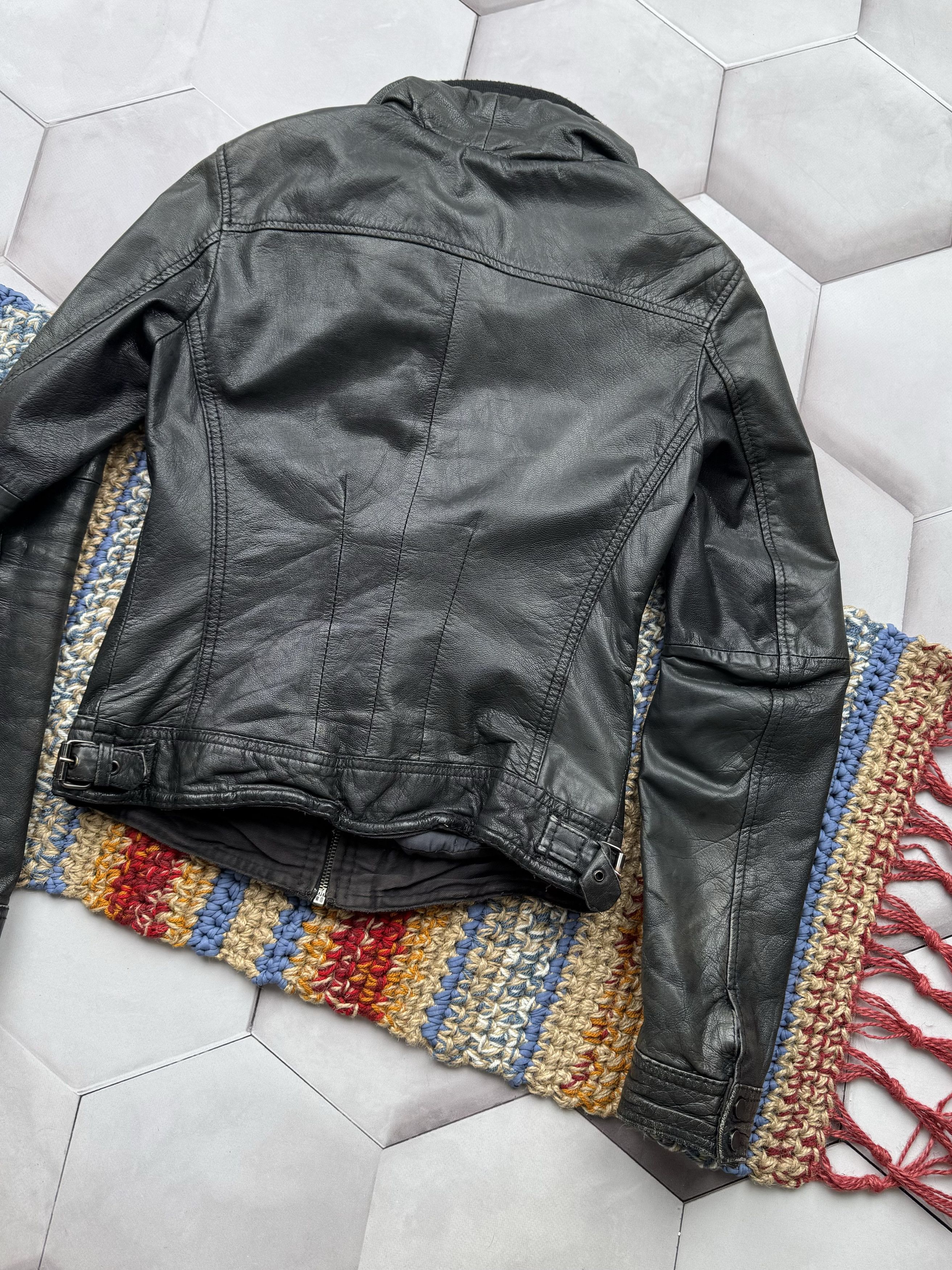 Vintage Vintage Cropped Leather Jacket Size M / US 6-8 / IT 42-44 - 11 Thumbnail