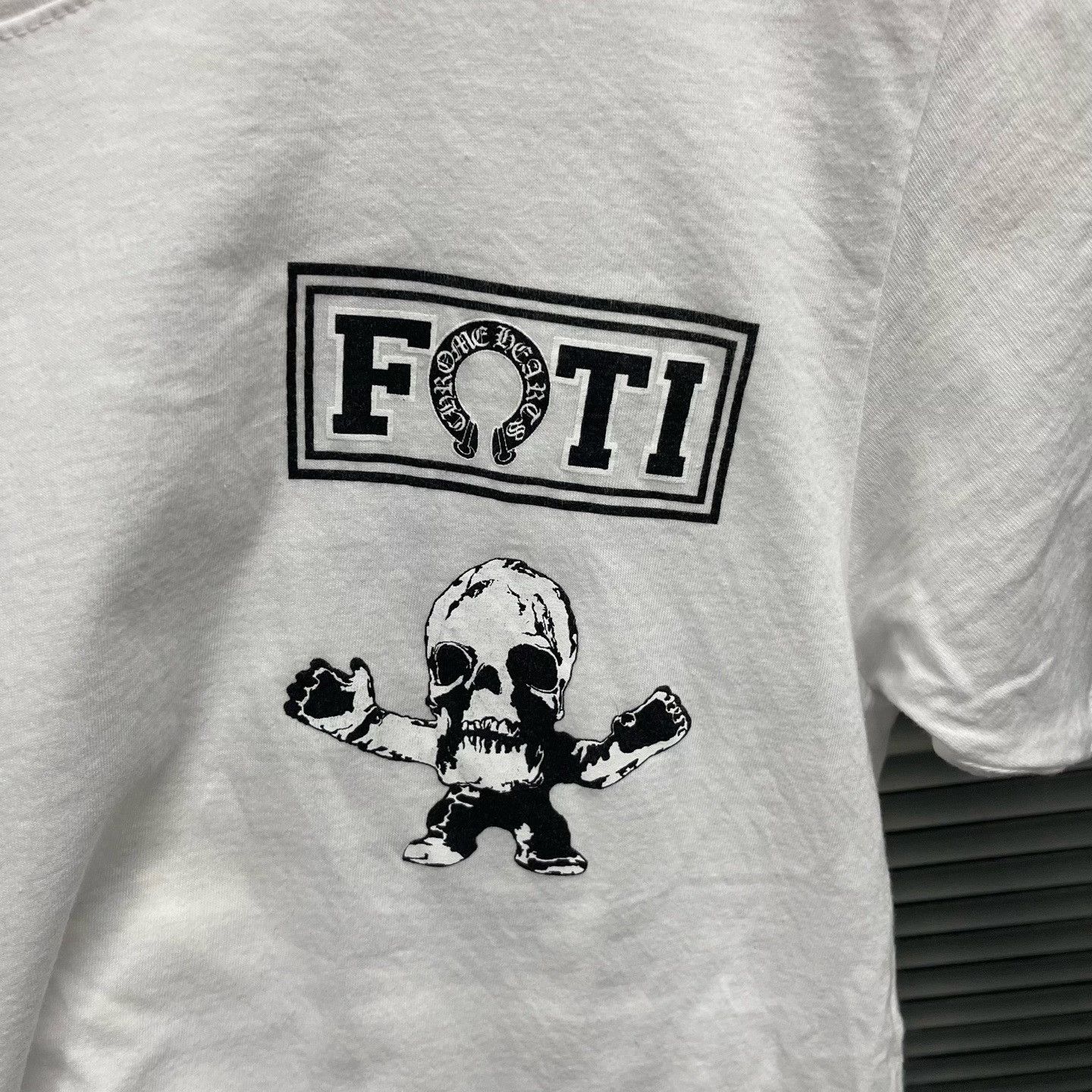 Chrome Hearts Chrome Hearts x FOTI Jarvis Multicolor Skull Graphic Tee Size US S / EU 44-46 / 1 - 4 Thumbnail