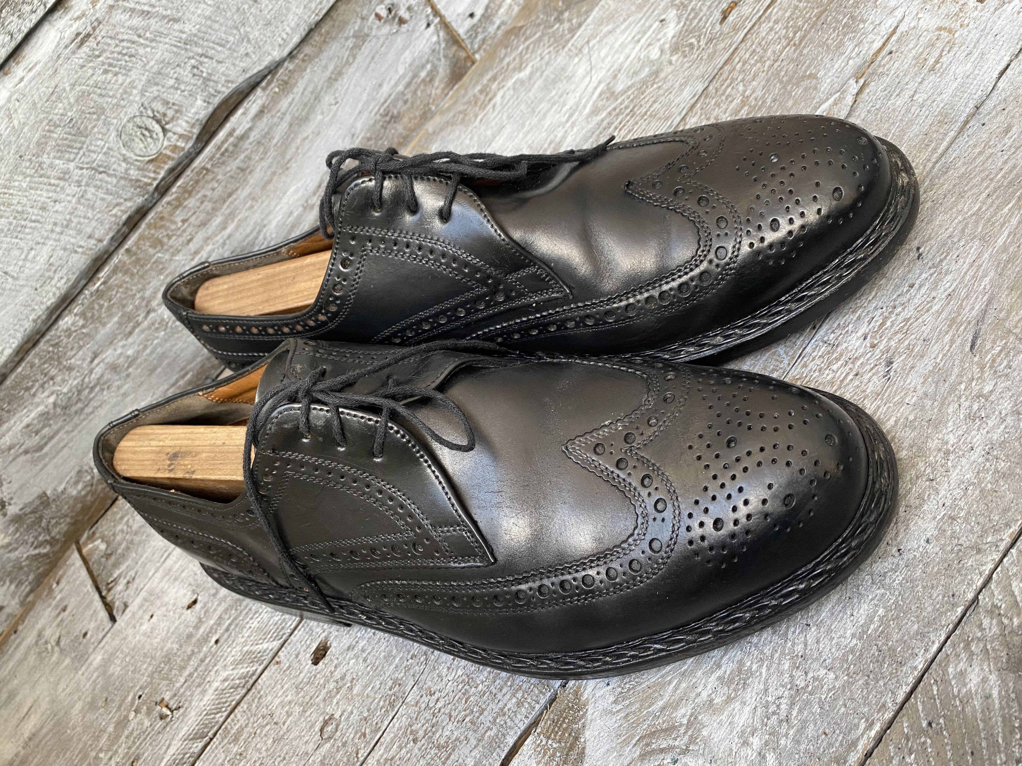 Heinrich Dinkelacker Heinrich Dinkelacker Shell cordovan oxford dress shoes sz11 Size US 12 / EU 45 - 10 Thumbnail