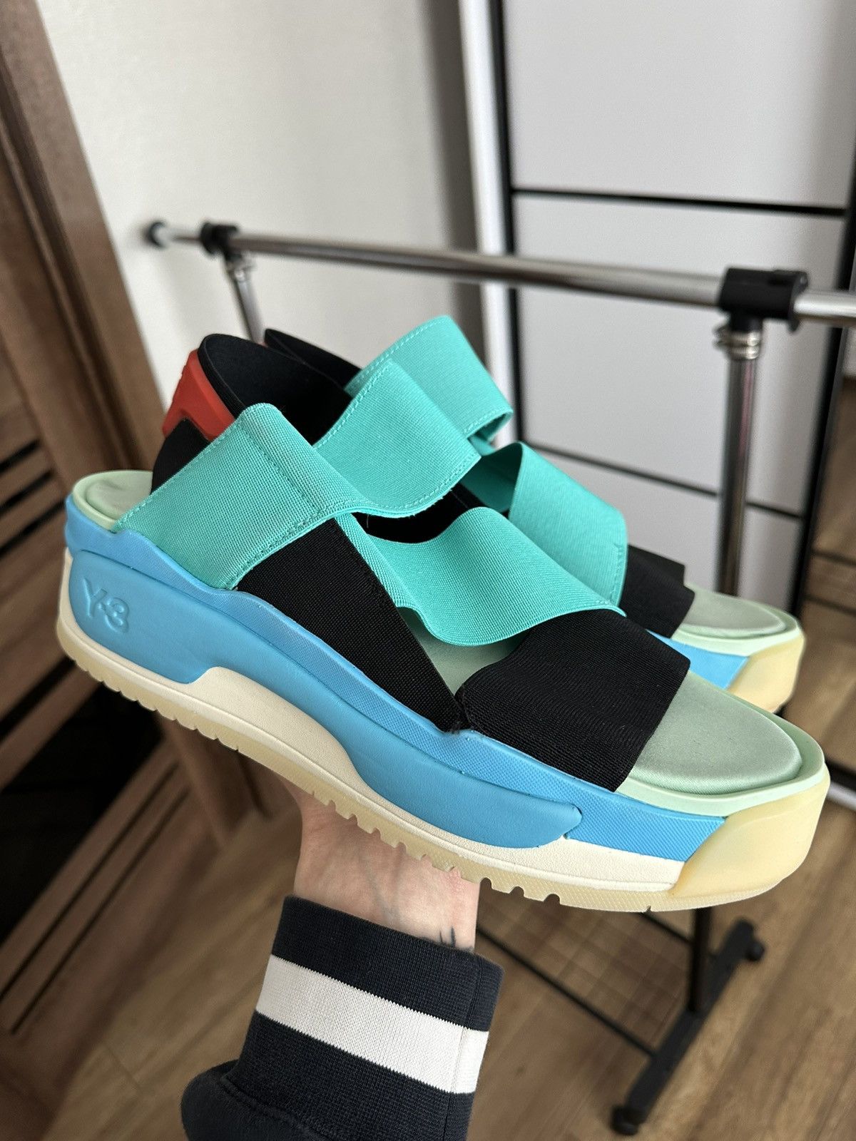 Y-3 Y-3 Adidas Yohji Yamamoto Hokori Sandals Shoes Size US 9 / EU 42 - 3 Thumbnail