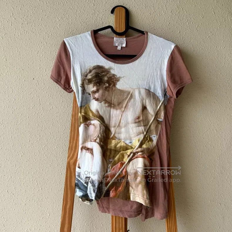 Vivienne Westwood Vivienne Westwood Medieval Oil Painting Irregular T-Shirt Size XS / US 0-2 / IT 36-38 - 2 Thumbnail