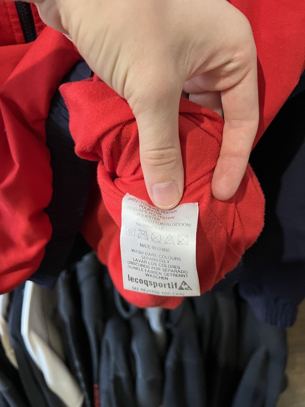 Le Coq Sportif × Vintage VINTAGE LE COQ SPORTIF NEYLON ZIP UP JACKET SIZE XL Y2K Size US XL / EU 56 / 4 - 9 Thumbnail