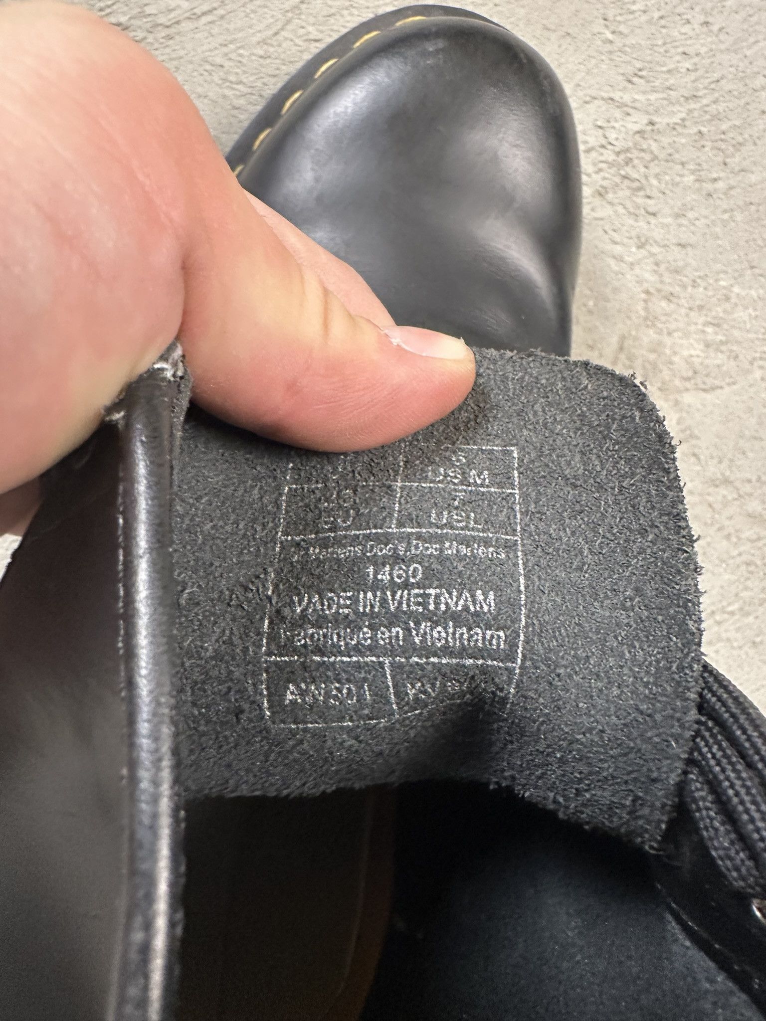 Dr. Martens Vintage Dr. Martens 1460 Chunky Leather Boots Punk Size US 6 / IT 36 - 8 Thumbnail