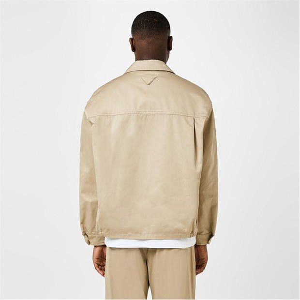 Prada PRADA Zip-Up Shirt Jacket Size US L / EU 52-54 / 3 - 4 Thumbnail