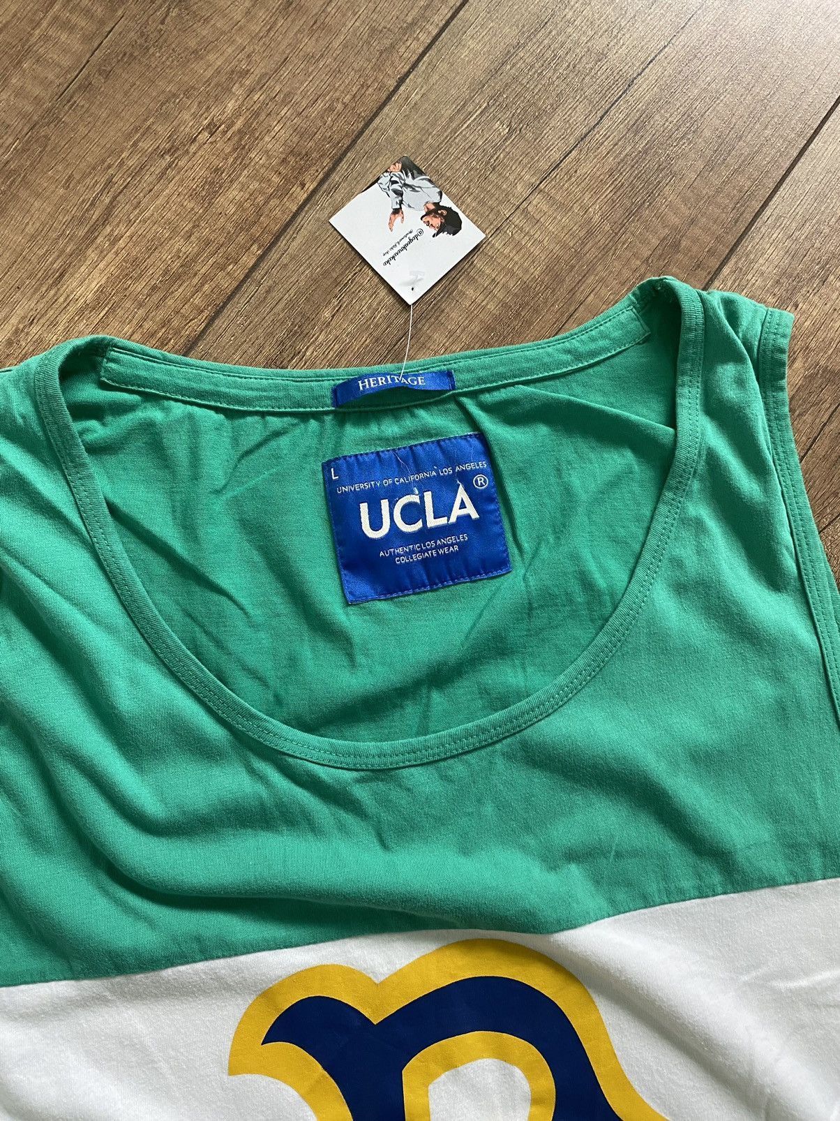 NCAA Vintage UCLA Bruins NCAA NBA Tank Top T Shit Jersey Size US L / EU 52-54 / 3 - 3 Thumbnail