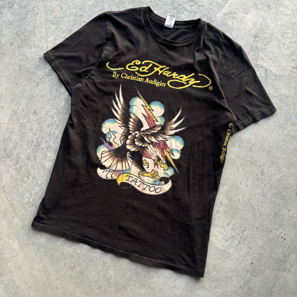 Christian Audigier Y2k Christian Audigier Ed Hardy Tee Size US L / EU 52-54 / 3 - 2 Thumbnail