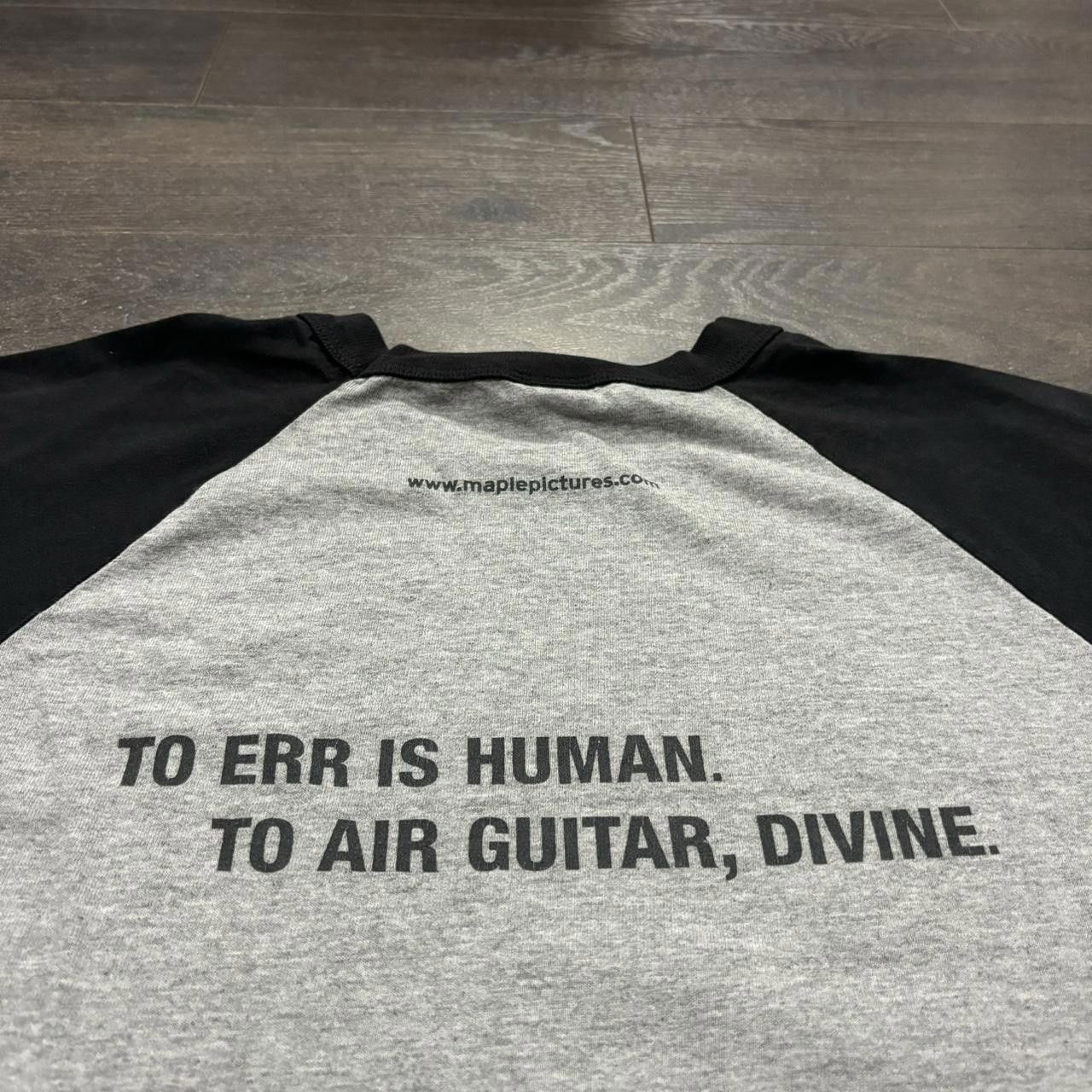 Designer Vintage Air Guitar Nation T Shirt 00s Large Size US L / EU 52-54 / 3 - 4 Thumbnail