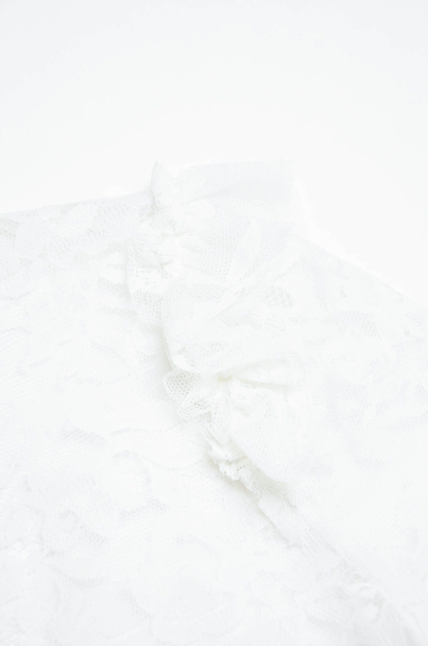 Dolce & Gabbana D&G Dolce & Gabbana White Lace Blouse – Size M Size M / US 6-8 / IT 42-44 - 6 Thumbnail