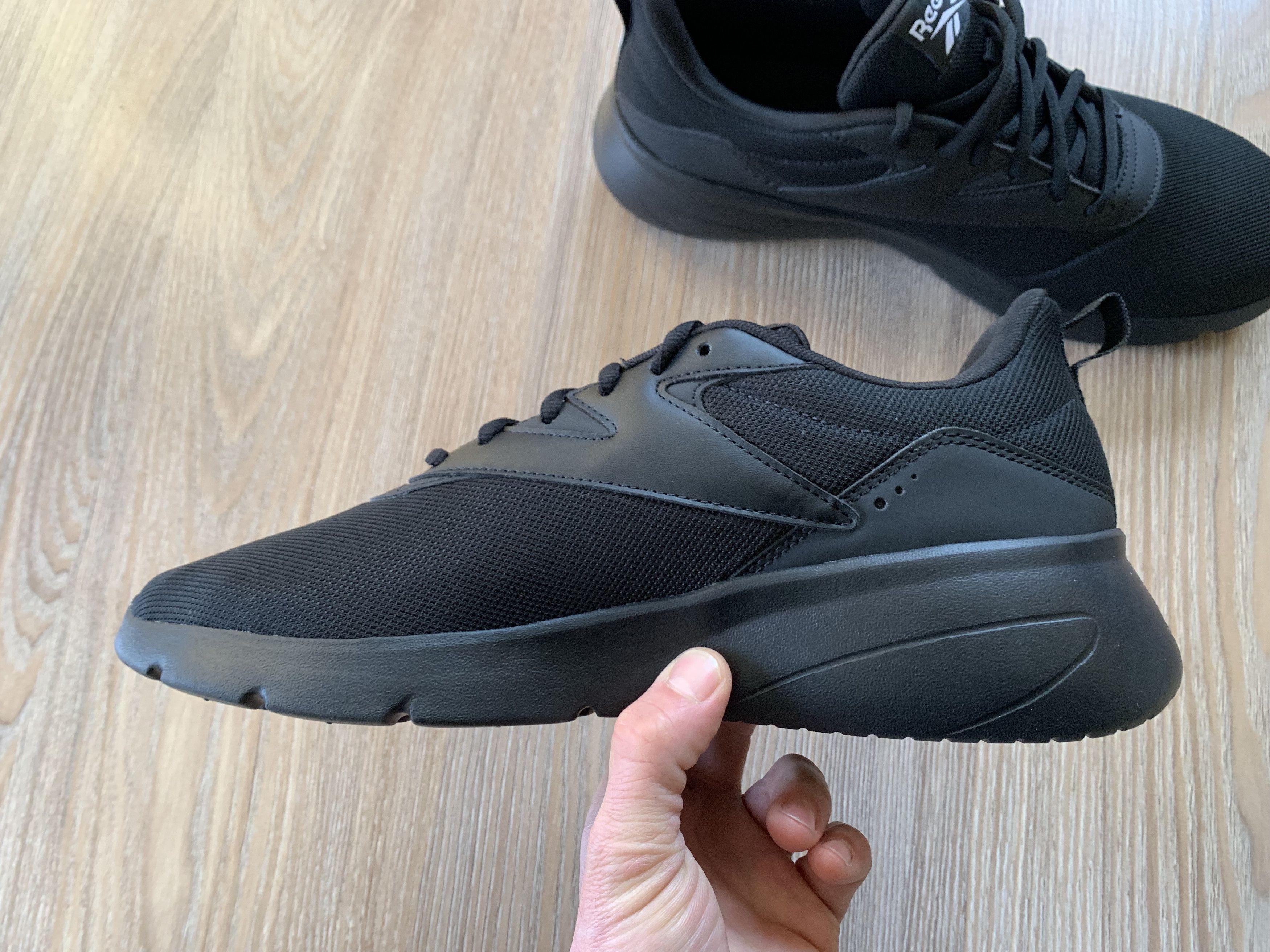 Reebok Mens Reebok Rider V Black Sneakers Size US 11 / EU 44 - 6 Thumbnail