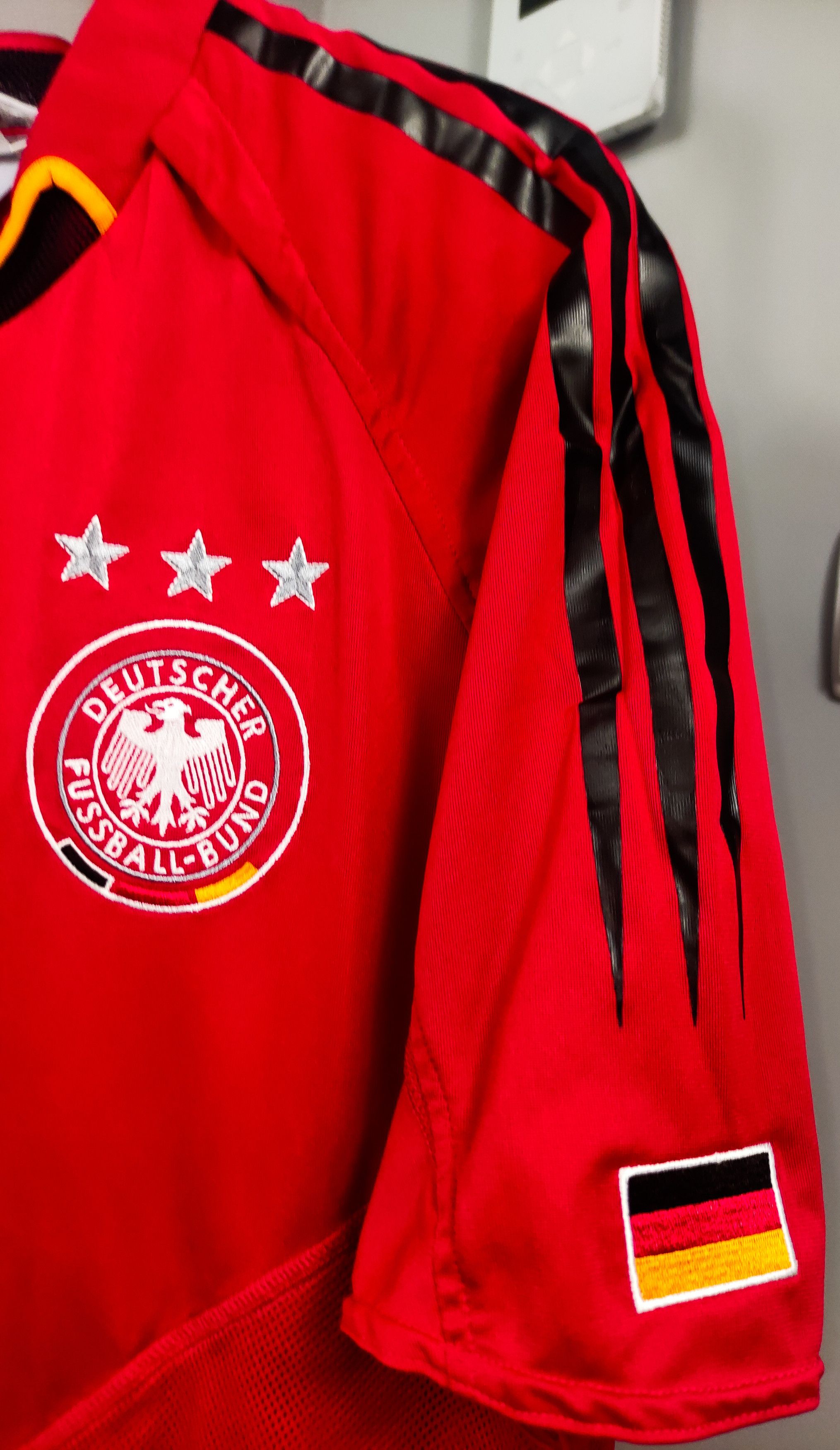 Adidas Germany NT 2004 2005 Adidas Third 3rd DFB National Team S Size US S / EU 44-46 / 1 - 7 Thumbnail