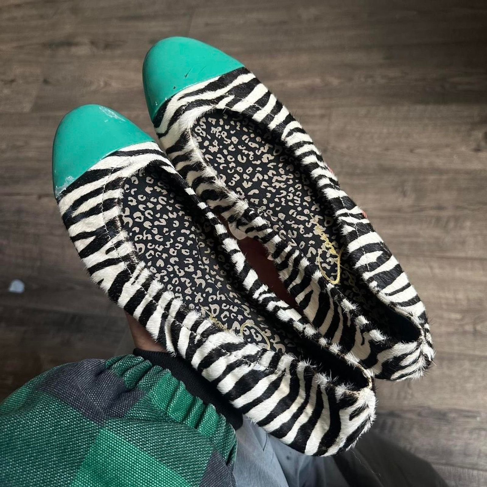 Vintage Vintage Y2K Zebra Jessica Simpson Round Toe Flats Slip On Size US 8.5 / IT 38.5 - 7 Thumbnail