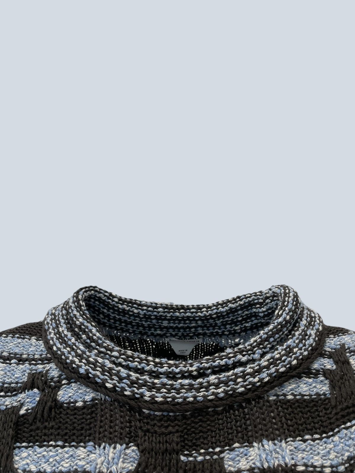 Bottega Veneta Bottega Veneta multi jacquard cotton sweater, M. Size US M / EU 48-50 / 2 - 5 Thumbnail