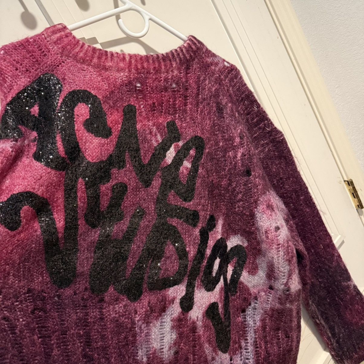 Acne Studios ACNE Studios Keety Wool Blend distressed Sweater Size US M / EU 48-50 / 2 - 2 Thumbnail