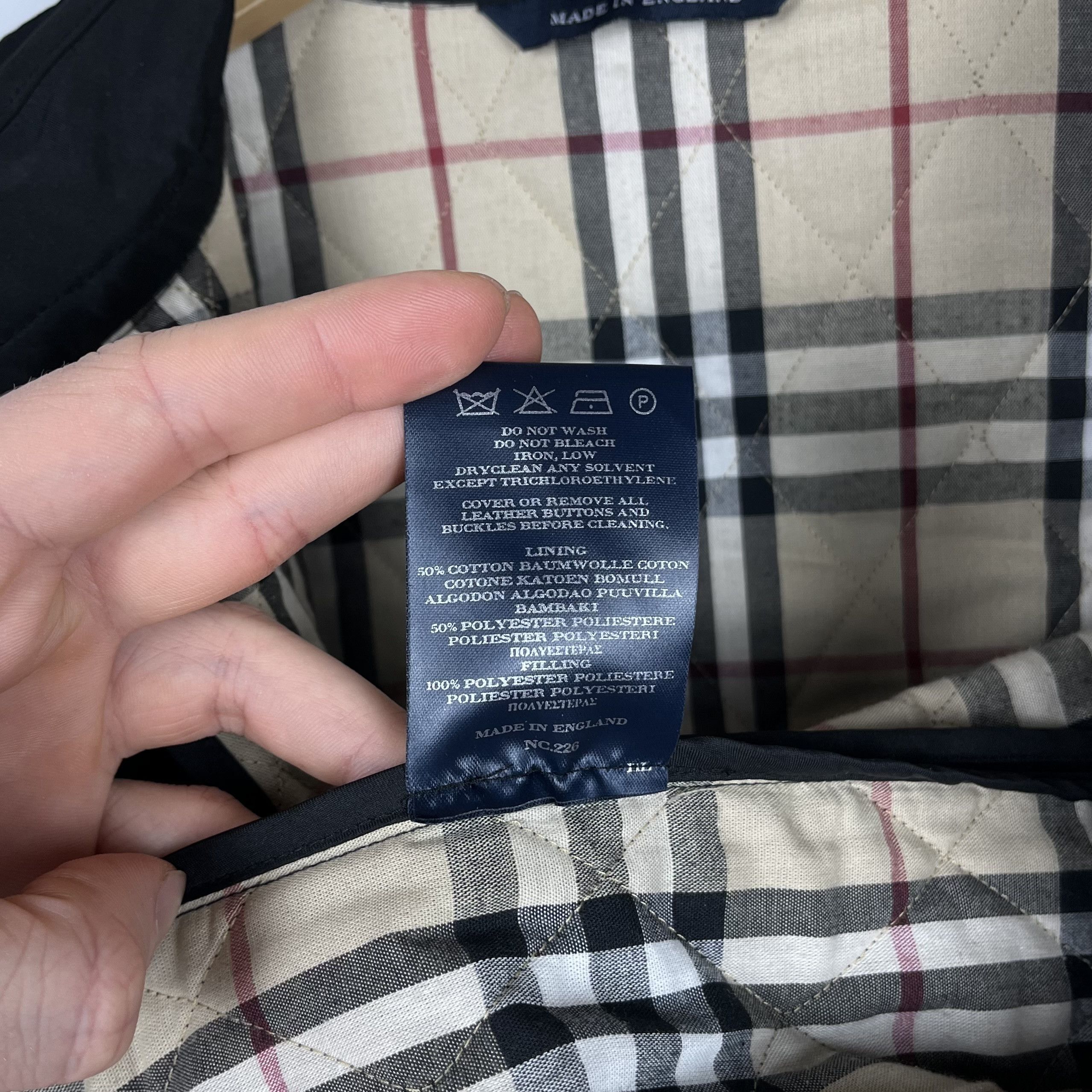 Burberry Ladies Burberry London Nova Check Quilted Jacket Size S / US 4 / IT 40 - 16 Thumbnail