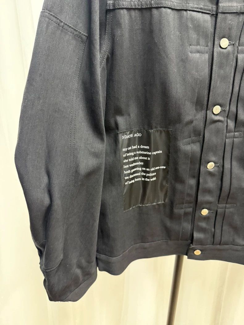 Takahiromiyashita The Soloist. The soloist 19 AW Patch Black Original Loose Jacket Size US S / EU 44-46 / 1 - 2 Thumbnail