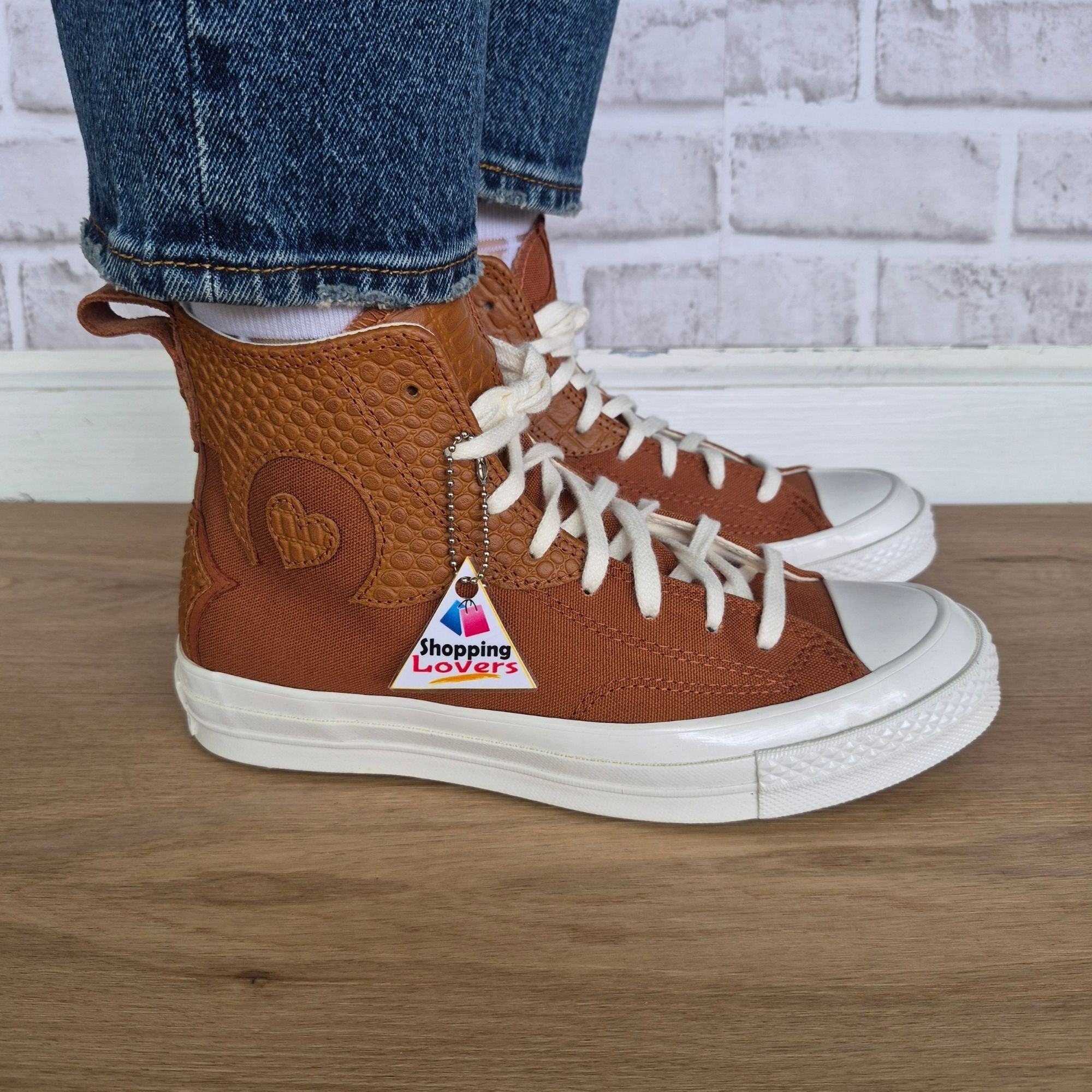 Converse ⭐Converse Chuck 70 High size 6.5 Men's shoes Sneakers Brown Size US 6.5 / EU 39-40 - 5 Thumbnail