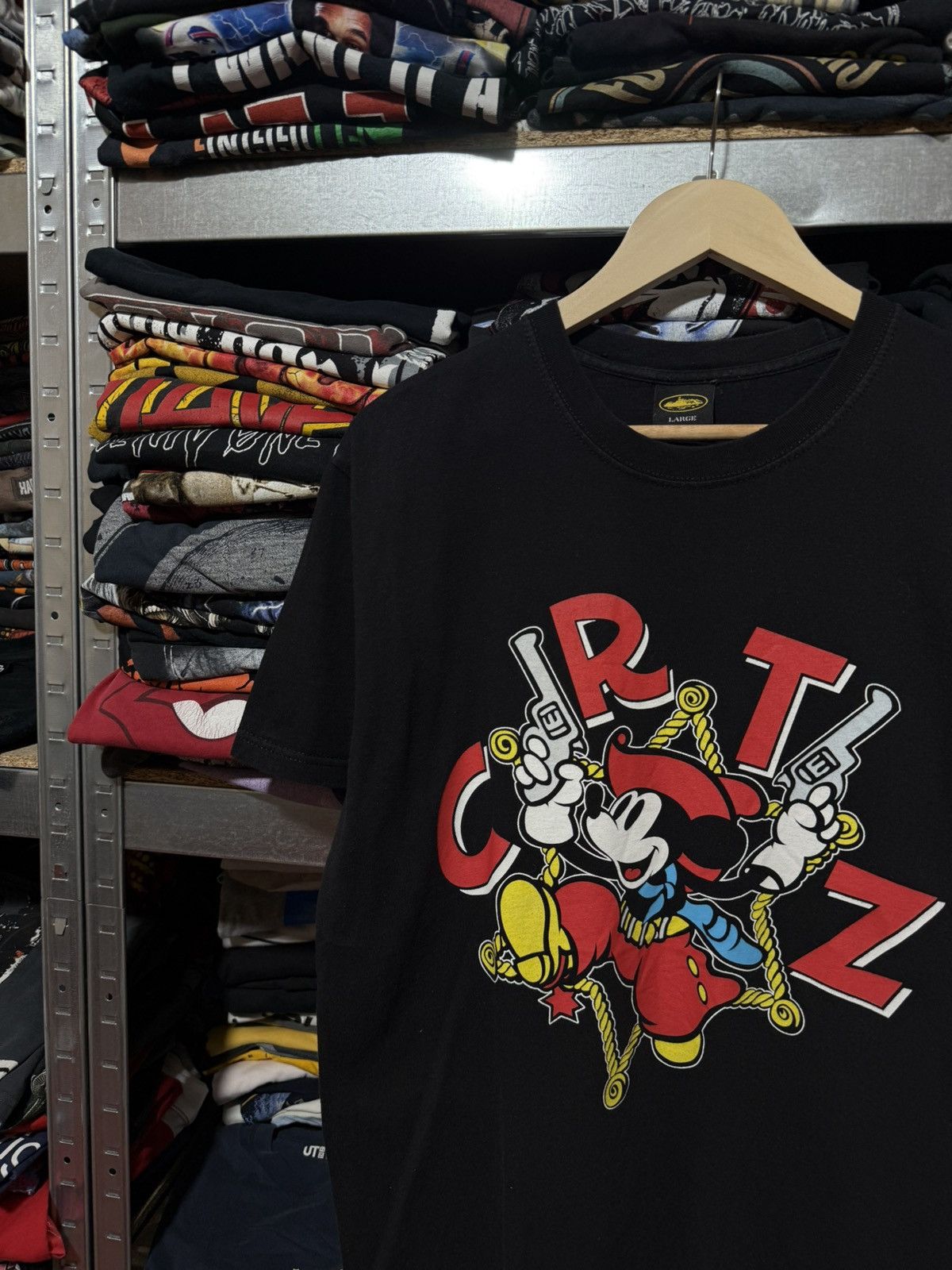 Corteiz Rare Corteiz Micky Mouse Wit Da Blickey T-Shirt Y2K Hype Size US L / EU 52-54 / 3 - 3 Thumbnail