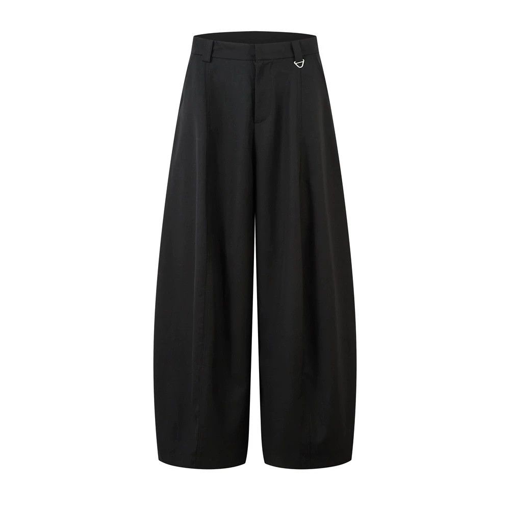 Vintage Men's casual versatile loose wide-leg scimitar trousers Size US 32 / EU 48 - 1 Thumbnail