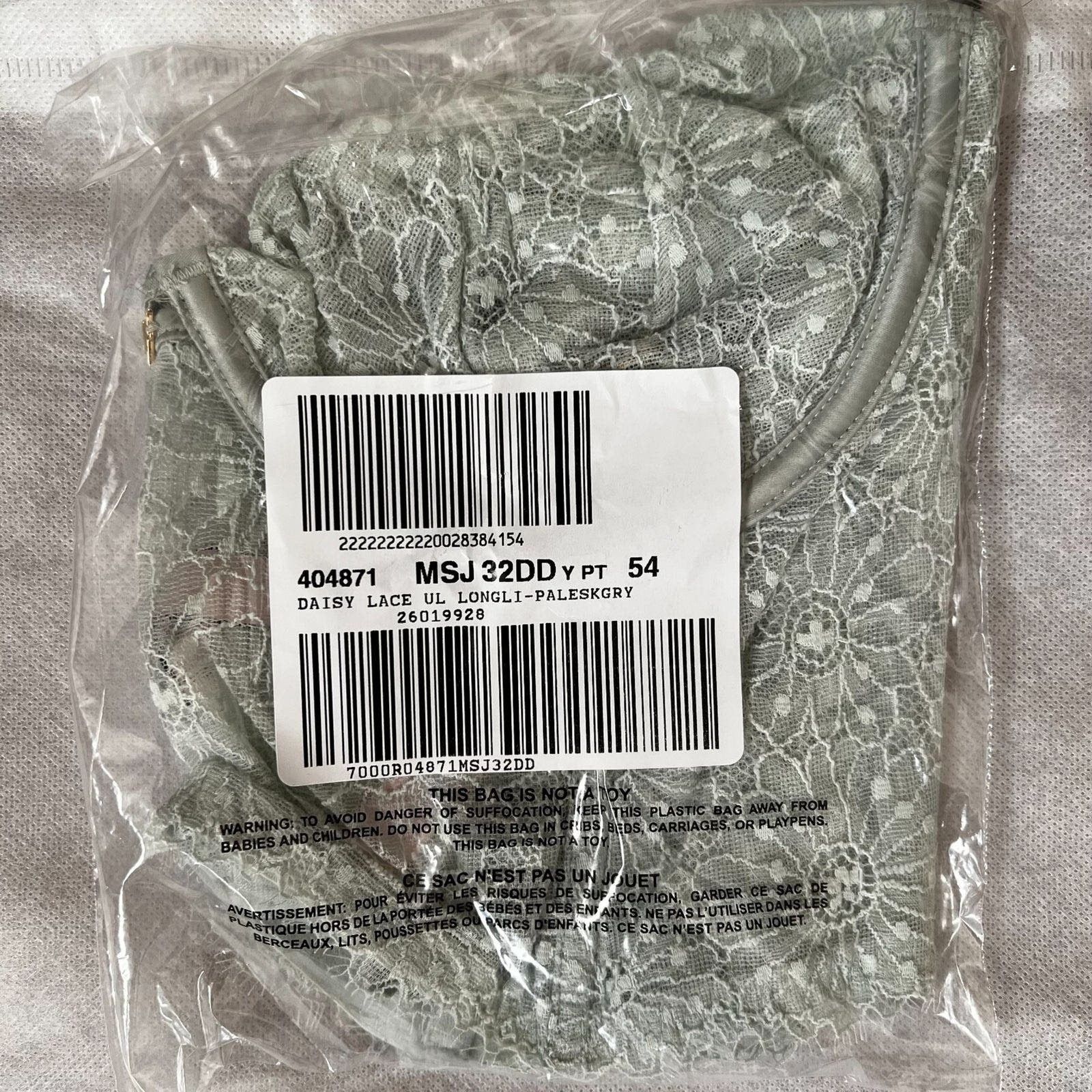 Victoria's Secret Victoria's Secret Lace Unlined Long Line Demi Bra, 32DD Size ONE SIZE - 7 Thumbnail