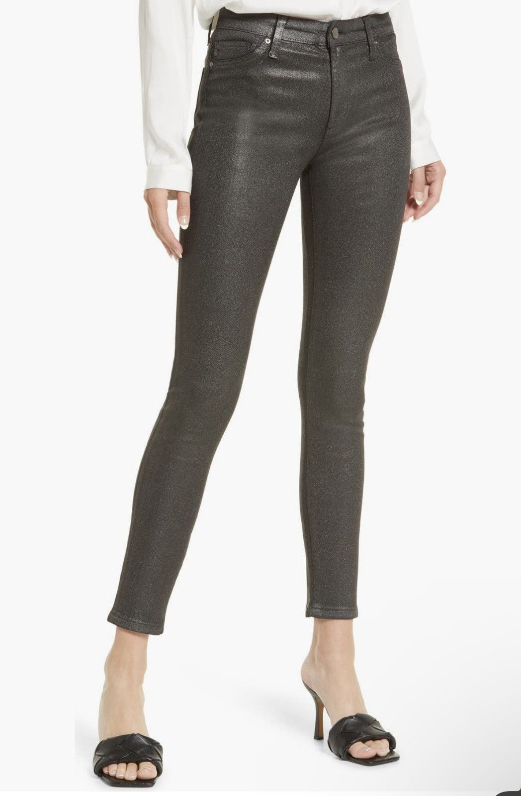 AG Adriano Goldschmied AG The Farrah Ankle Skinny Panel Denim Pants Size 27" / US 4 / IT 40 - 2 Thumbnail