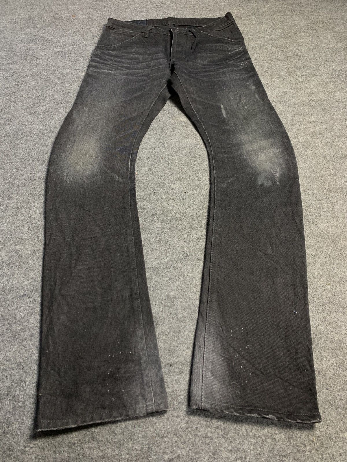 If Six Was Nine × Japanese Brand × Le Grande Bleu (L.G.B.) j-cut attachment hedi slimane style pants japanese brand Size US 30 / EU 46 - 10 Thumbnail