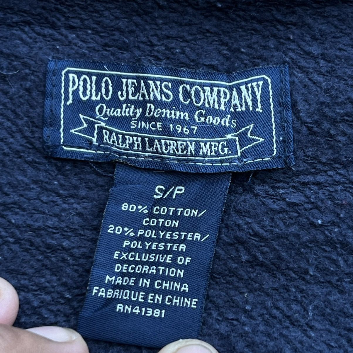 Polo Ralph Lauren POLO RALPH LAUREN TRACKSWEAT VINTAGE JACKET 90s Size US S / EU 44-46 / 1 - 3 Thumbnail