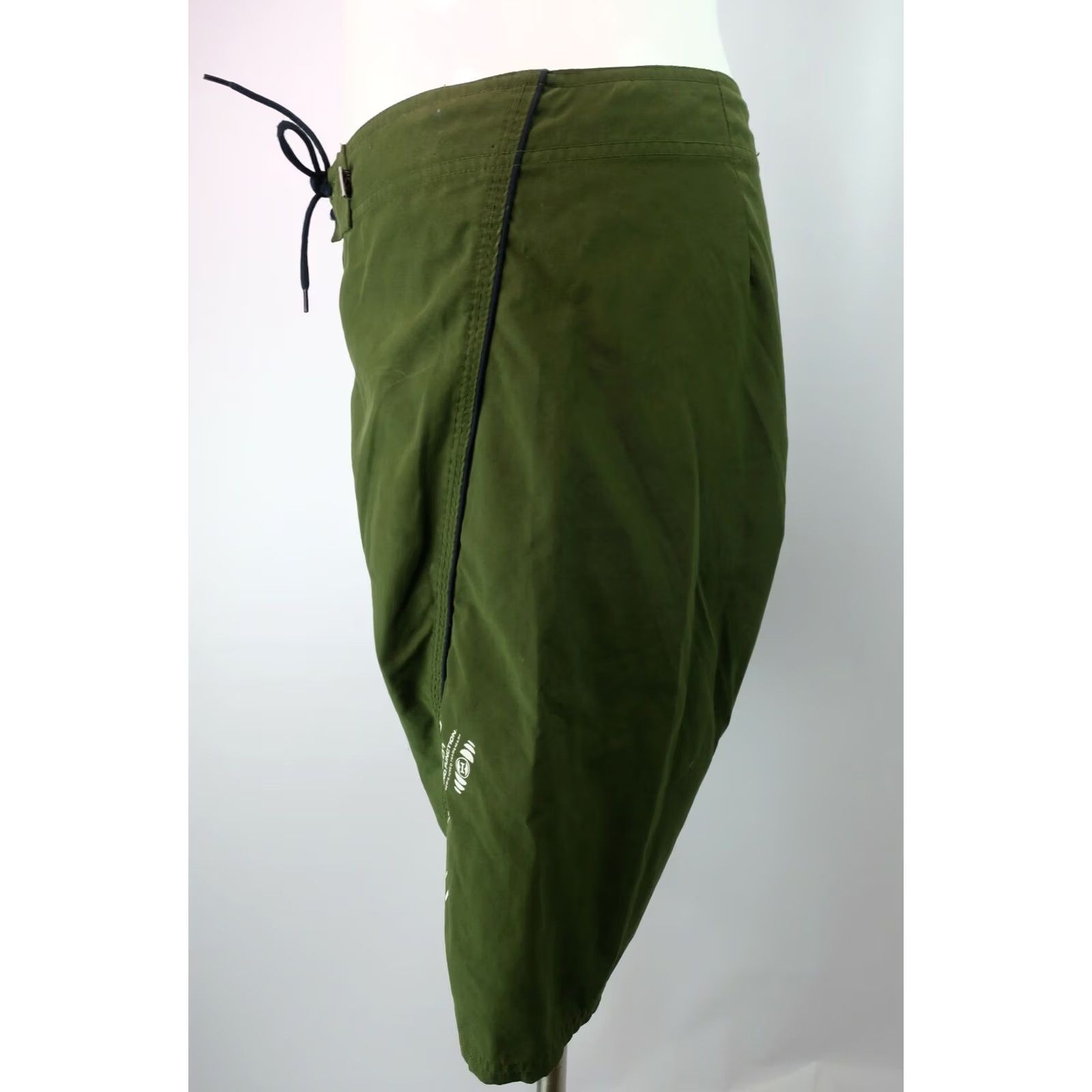 Vintage COUNTER CULTURE VTG 90s Boardshorts Swim Olive Green Cargo Trunks 32 Men Swim Bottoms Size US 32 / EU 48 - 7 Thumbnail