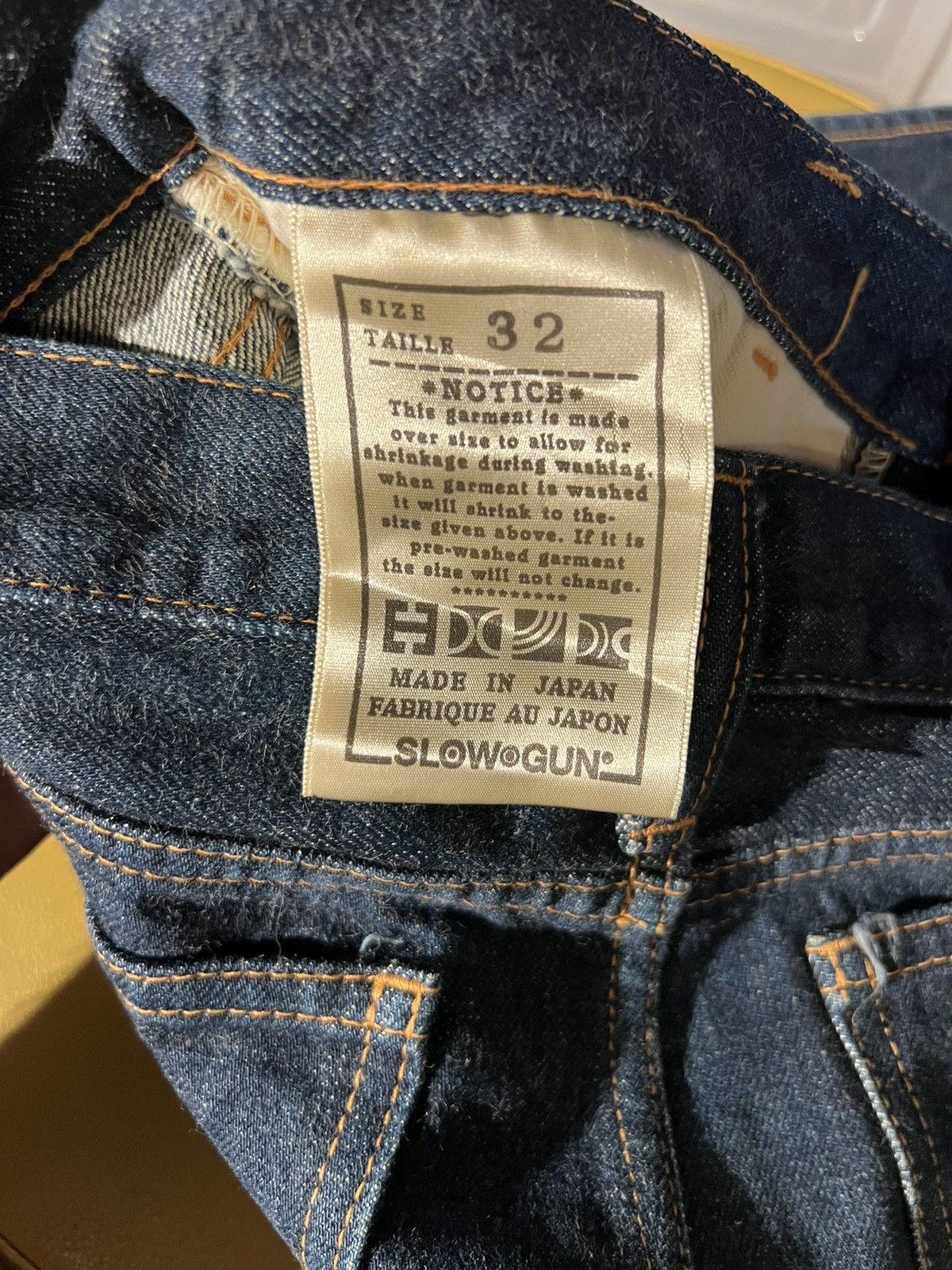 Japanese Brand × Vintage VINTAGE SLOWGUN JAPANESE BRAND DENIM JEANS Size US 32 / EU 48 - 8 Thumbnail