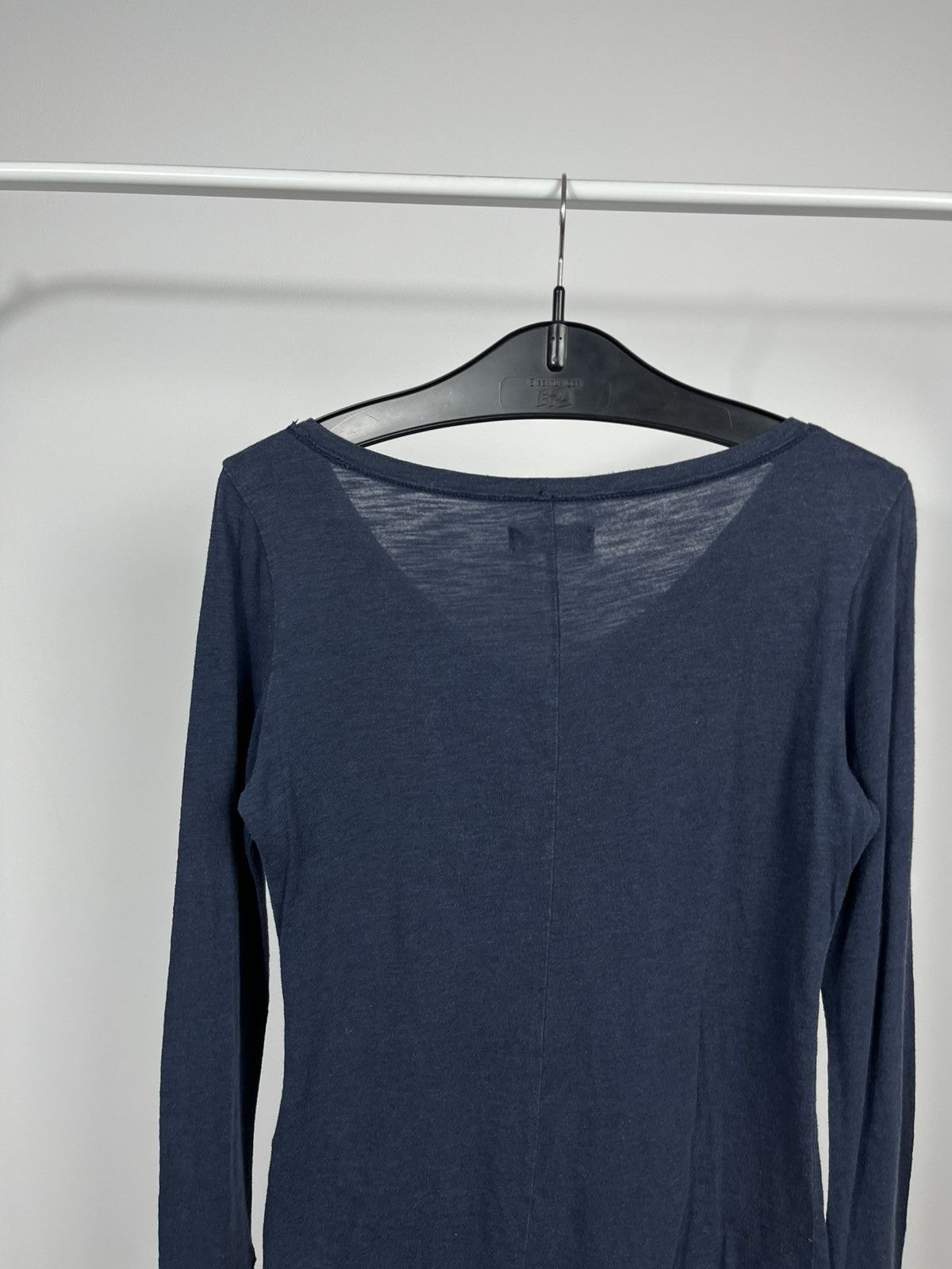 Hollister Hollister Womens Navy V Neck Long Sleeve Top Size S Casual Size S / US 4 / IT 40 - 10 Thumbnail