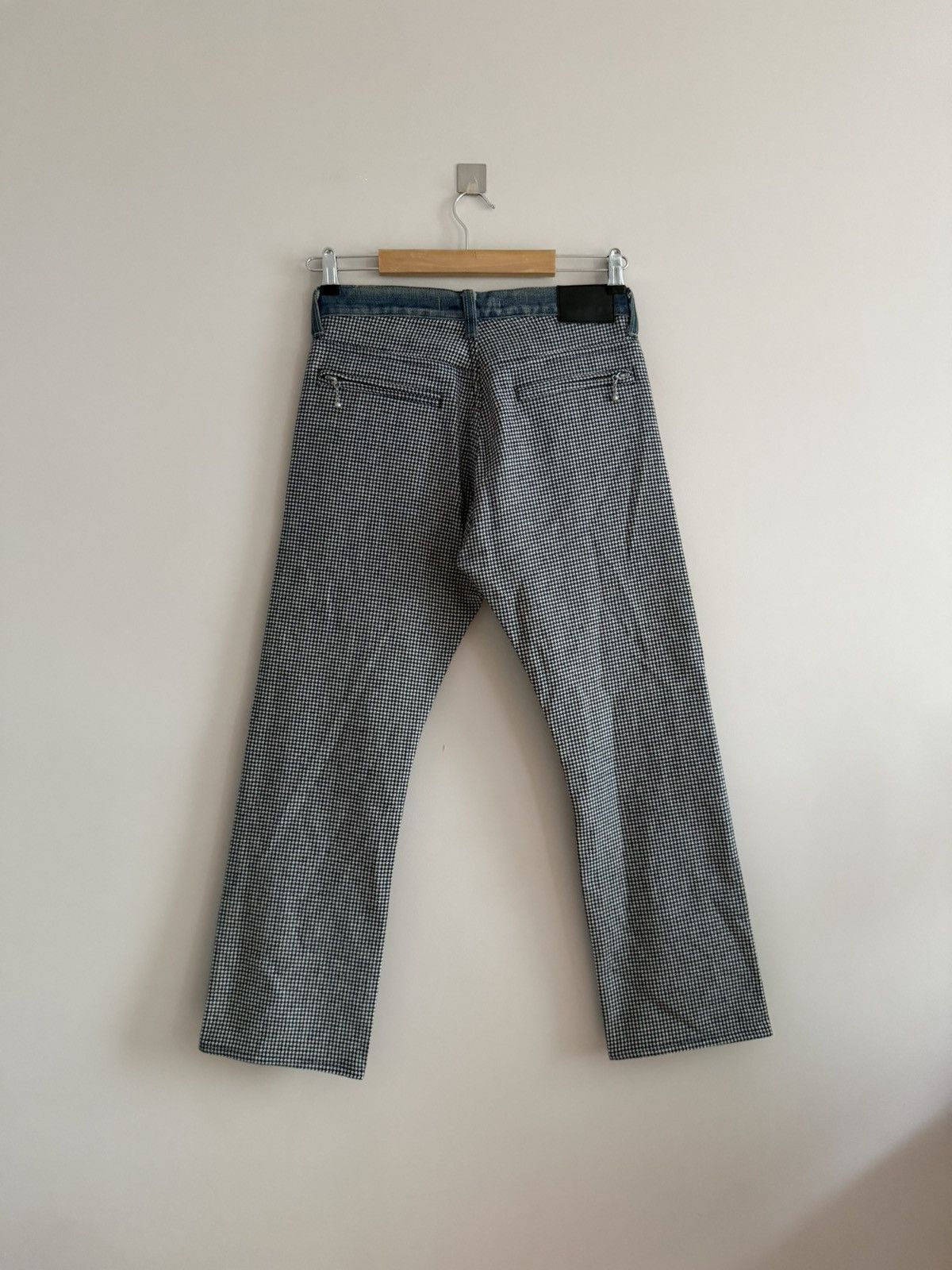 Junya Watanabe Vintage Japan Junya Watanabe CDG Hybrid Denim Wool Pants Size US 30 / EU 46 - 4 Thumbnail