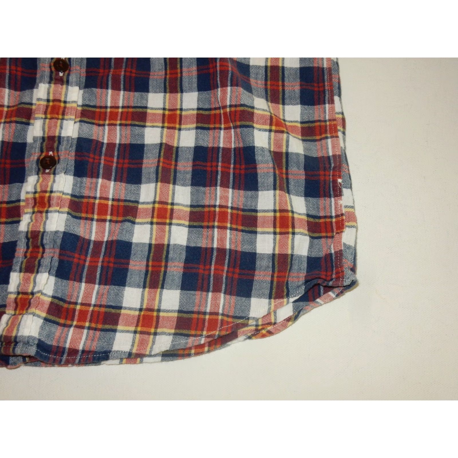 J.Crew VINTAGE J.CREW Men's Button-Up Shirt Size S Slim Fit Long Sleeve Cotton Plaid Blue 2010s Size US S / EU 44-46 / 1 - 2 Thumbnail