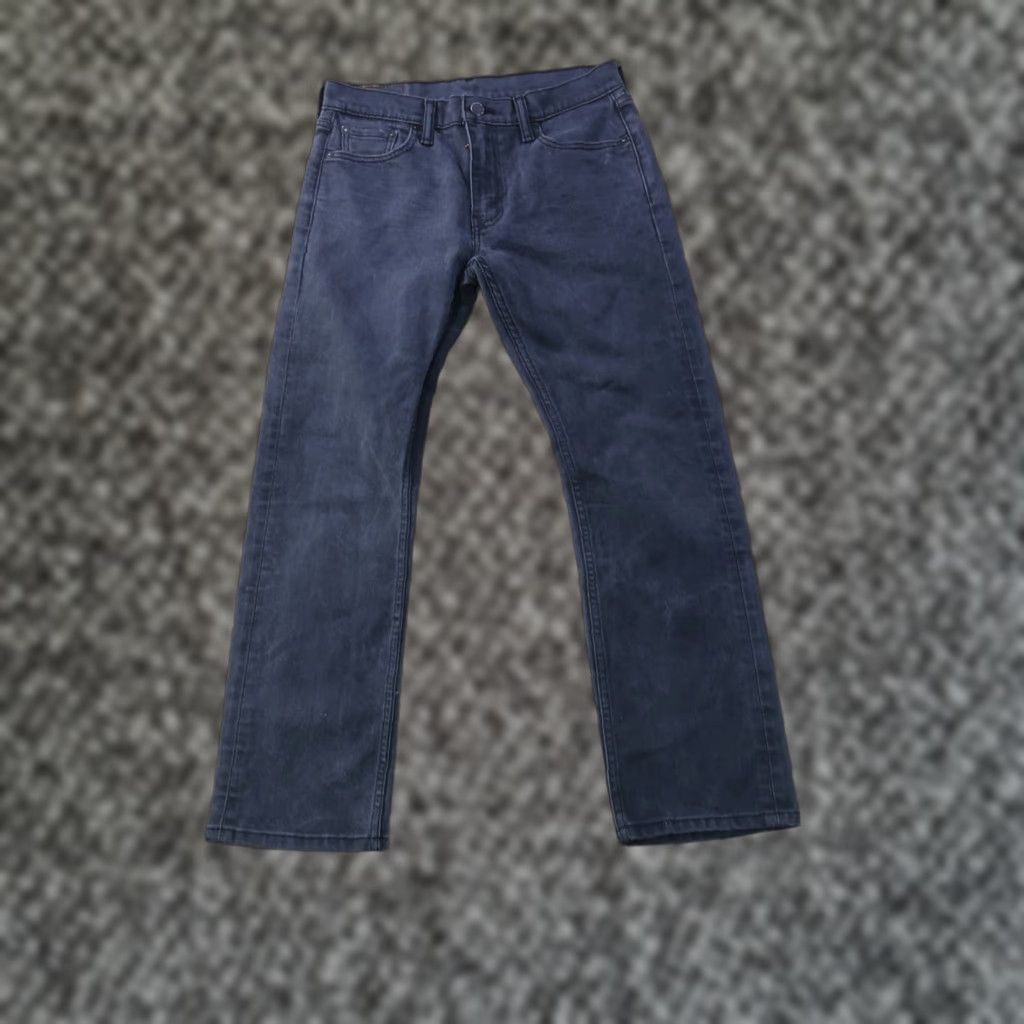 Levi's Levi's 513 Slim Straight Leg Jeans Men's 30x30 Gray Denim Pants Stretch 5-Pocket Design Regular Fit Size US 30 / EU 46 - 1 Thumbnail