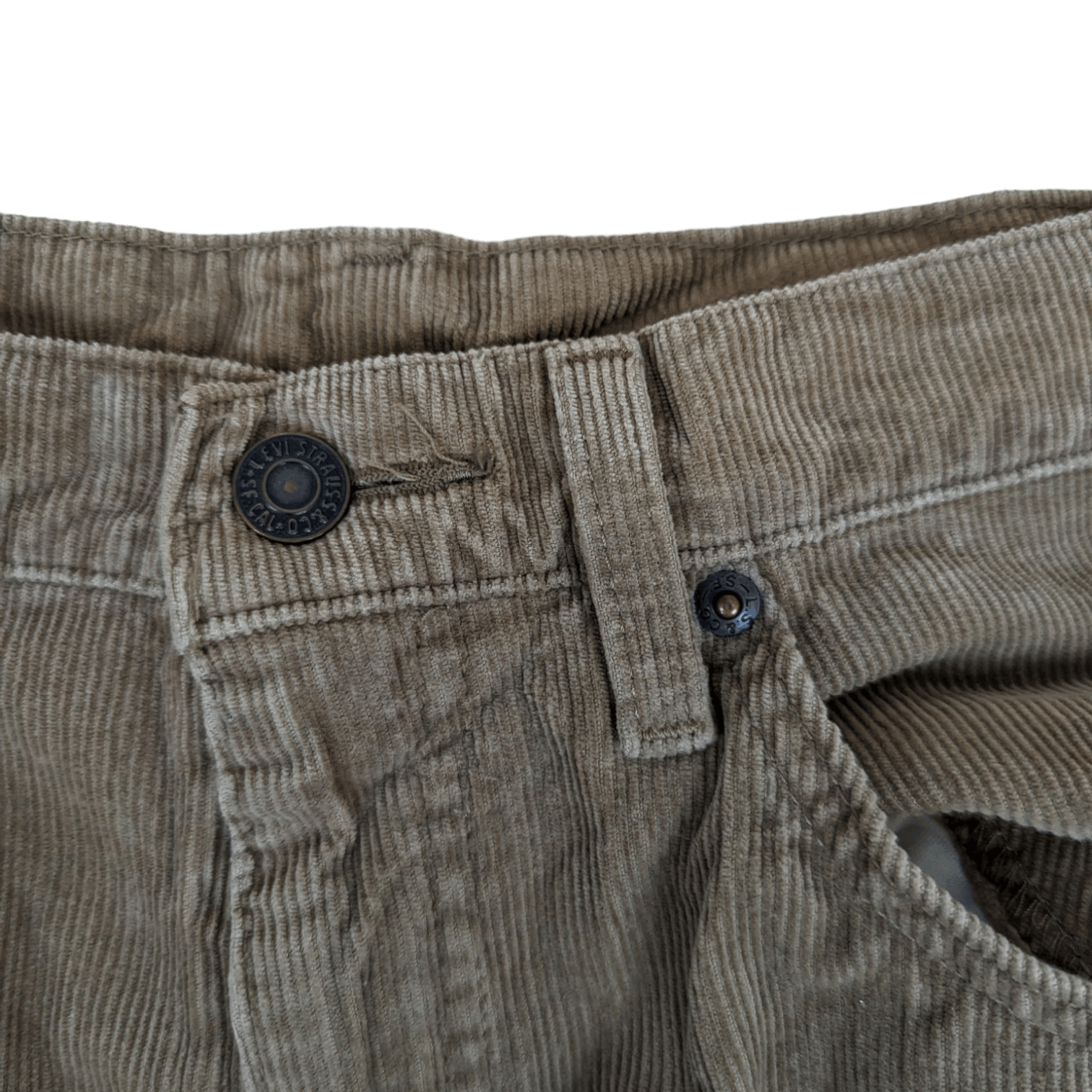 Vintage LEVIS Jeans Corduroy Pant Made In Japan