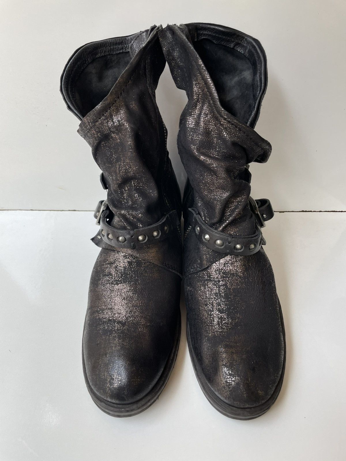 A.S.98 A.S.98 Distressed Boho Women's Ankle Boots EUR 39 /USA 8.5-9 Size US 9 / IT 39 - 4 Thumbnail