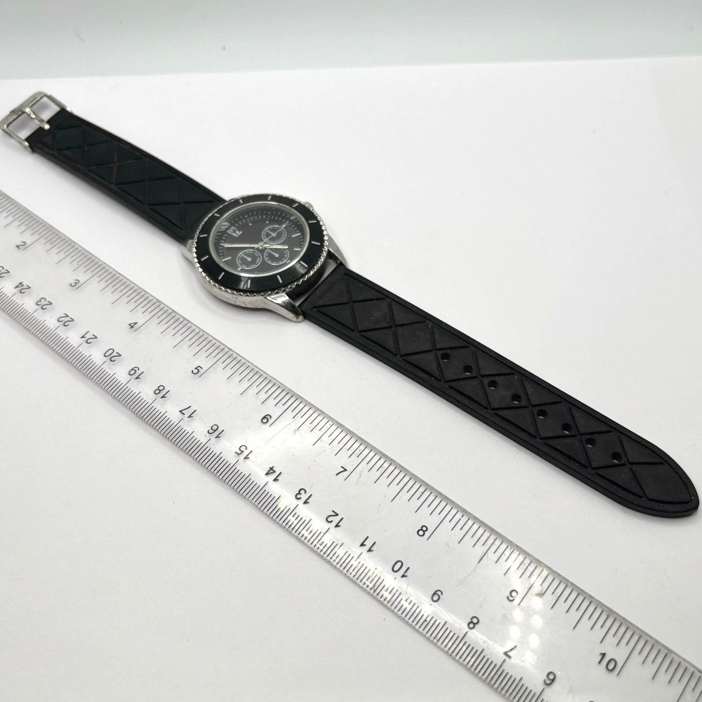 Other Silver & Black Men's Watch Size ONE SIZE - 3 Thumbnail