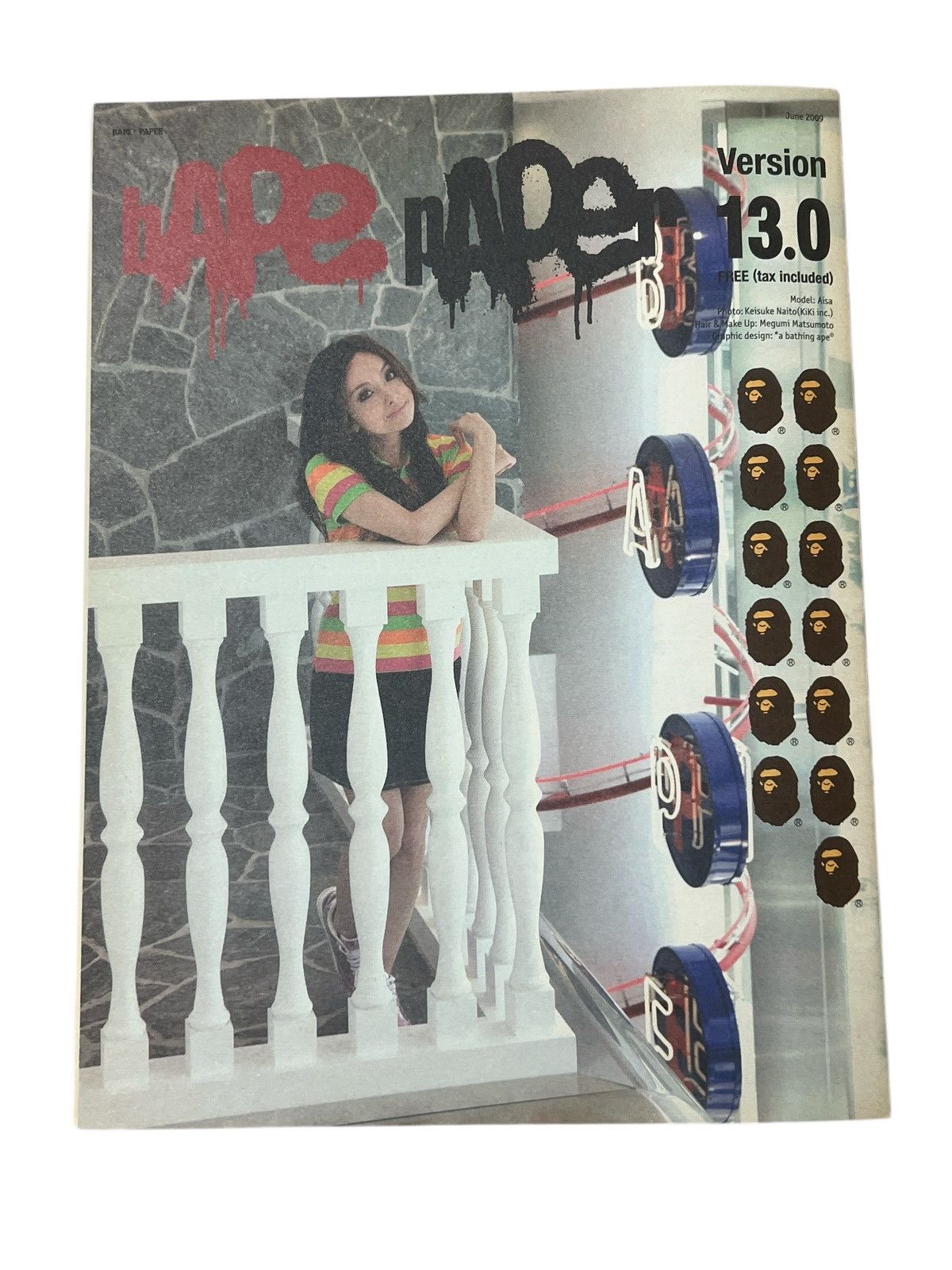 Bape Bape Girl Poster Cookie Camo Hoodie Ape Sounds A Bathing Ape Size ONE SIZE - 8 Thumbnail