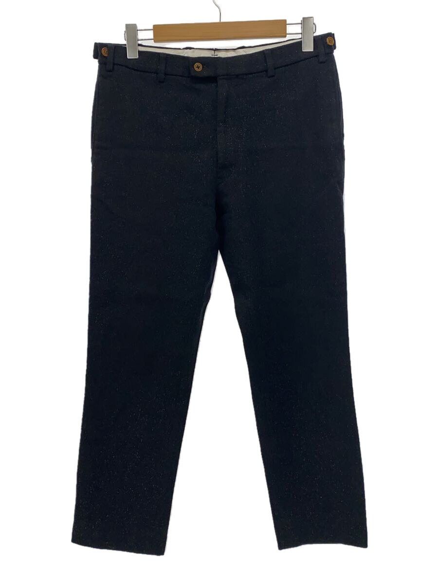 Visvim Black High Water Slacks Melange Wool Size US 32 / EU 48 - 1 Thumbnail